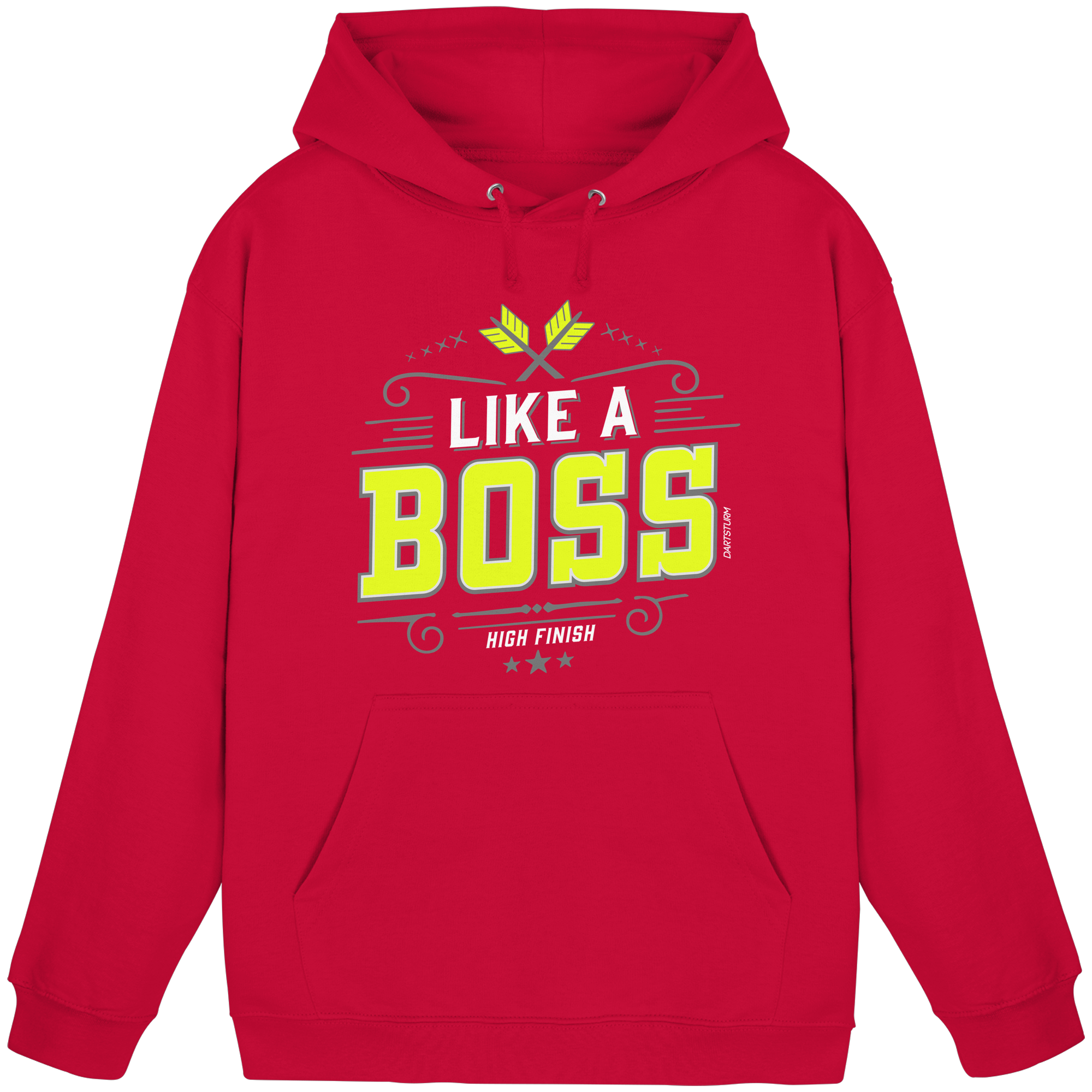 DartSturm - Like a Boss Yellow - Basic Unisex Hoodie DartSturm - Like a Boss Yellow - Basic Unisex Hoodie