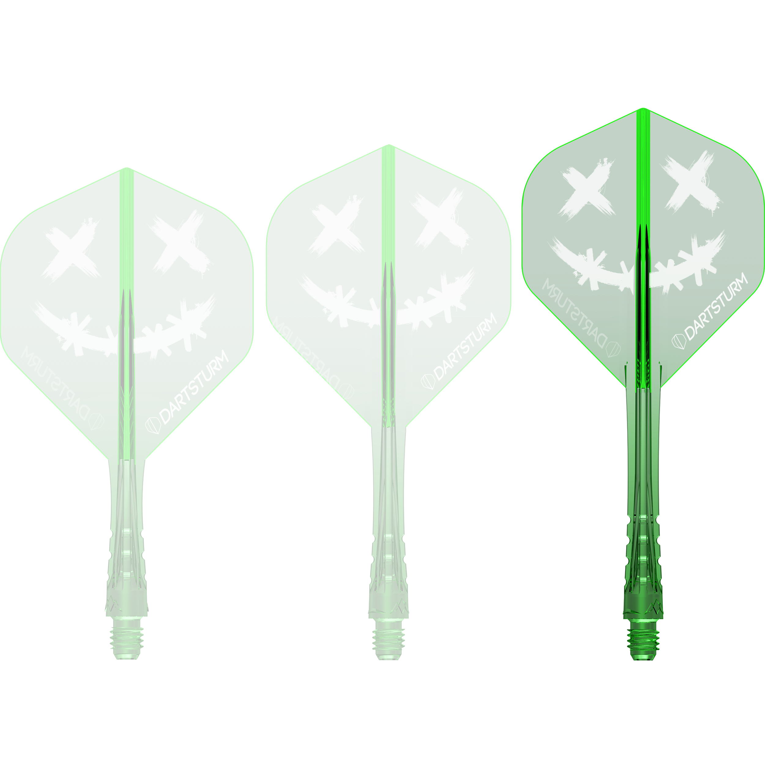Mission - Force 90 Vortex Grün Transparent - Scary Smile - No2 Mission - Force 90 Vortex Grün Transparent - Scary Smile - No2