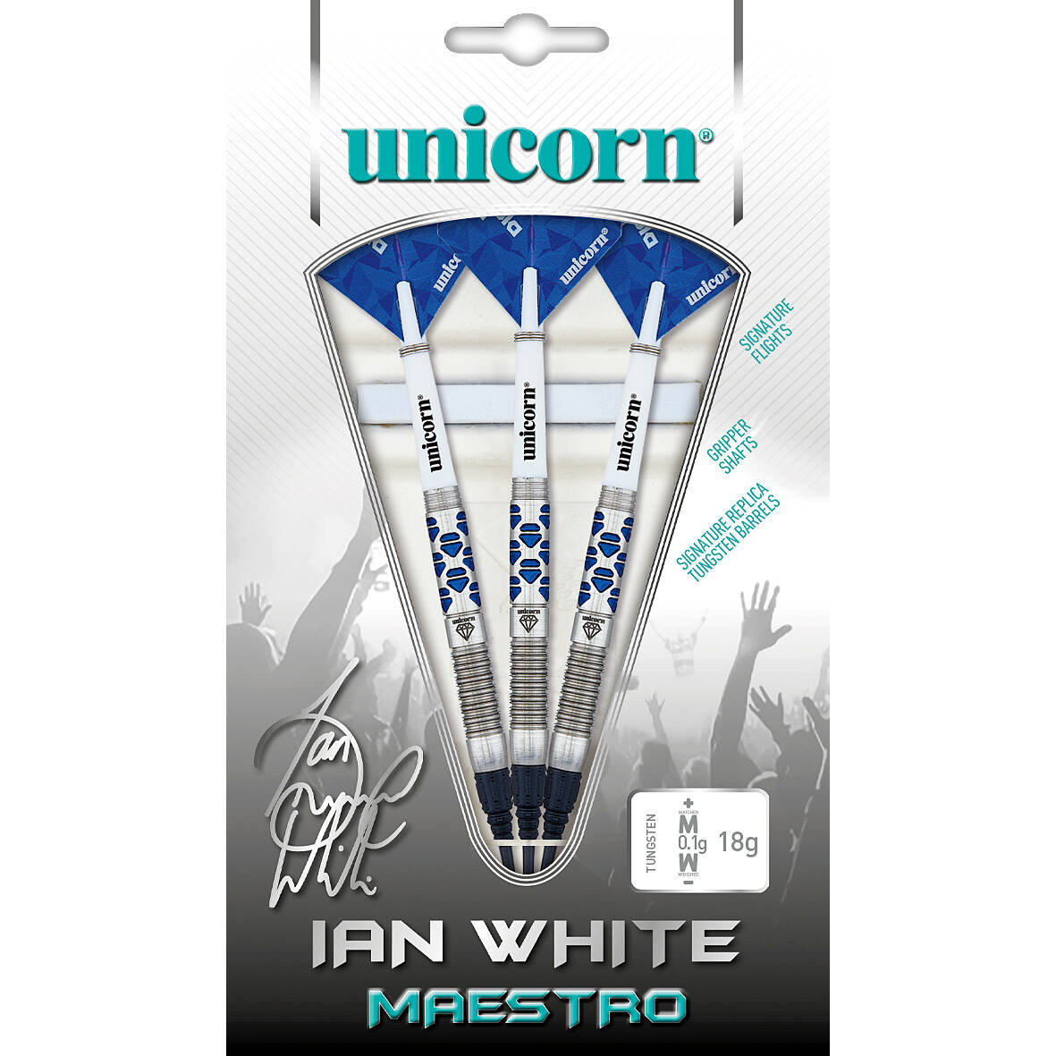 Unicorn-Ian-White-Phase-2-Softdart-Verpackung Unicorn - Ian White Phase 2 - Softdart