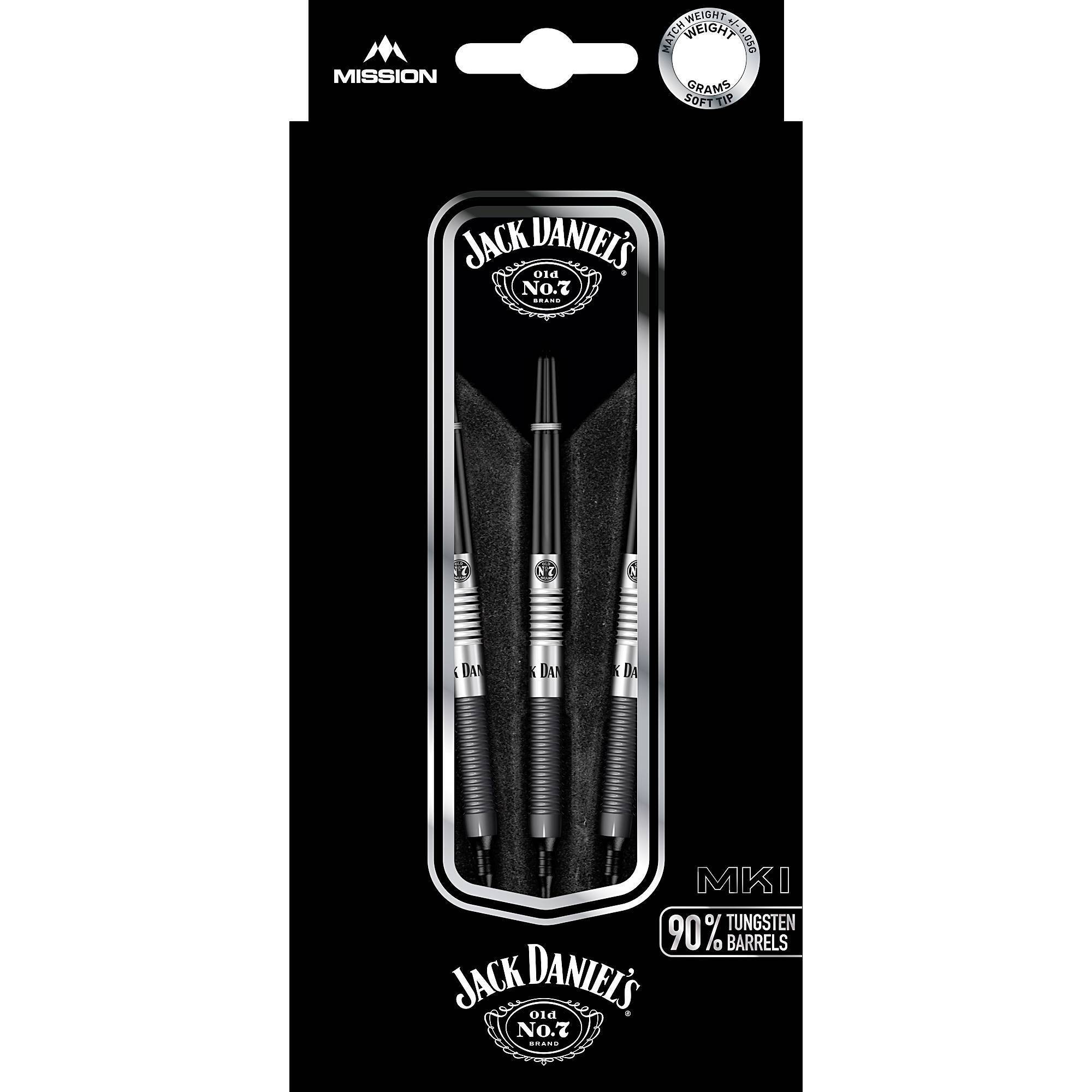 Mission-Jack-Daniels-90-Softdart-Verpackung Mission - Jack Daniels 90% - Softdart