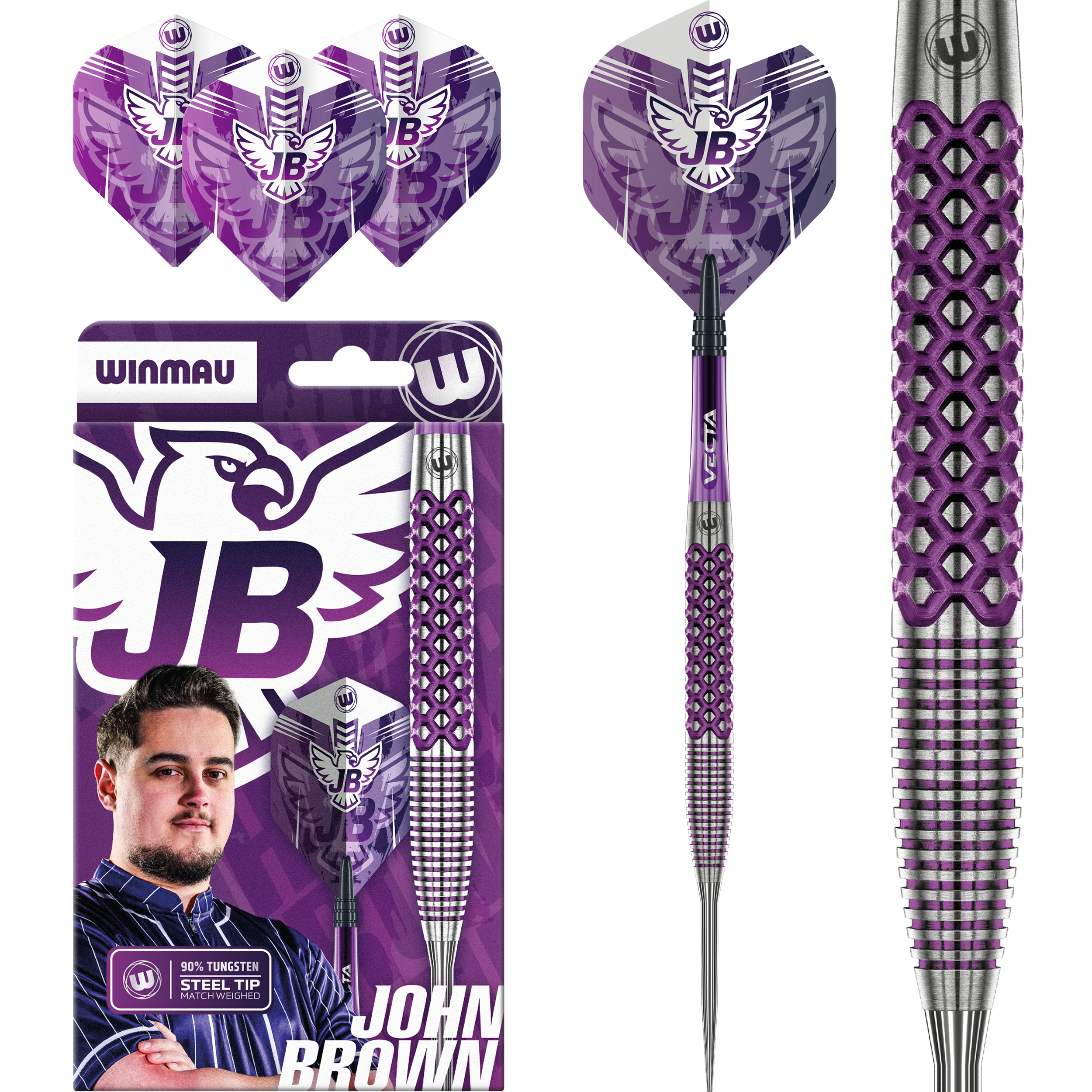 Winmau - John Brown - Steeldart