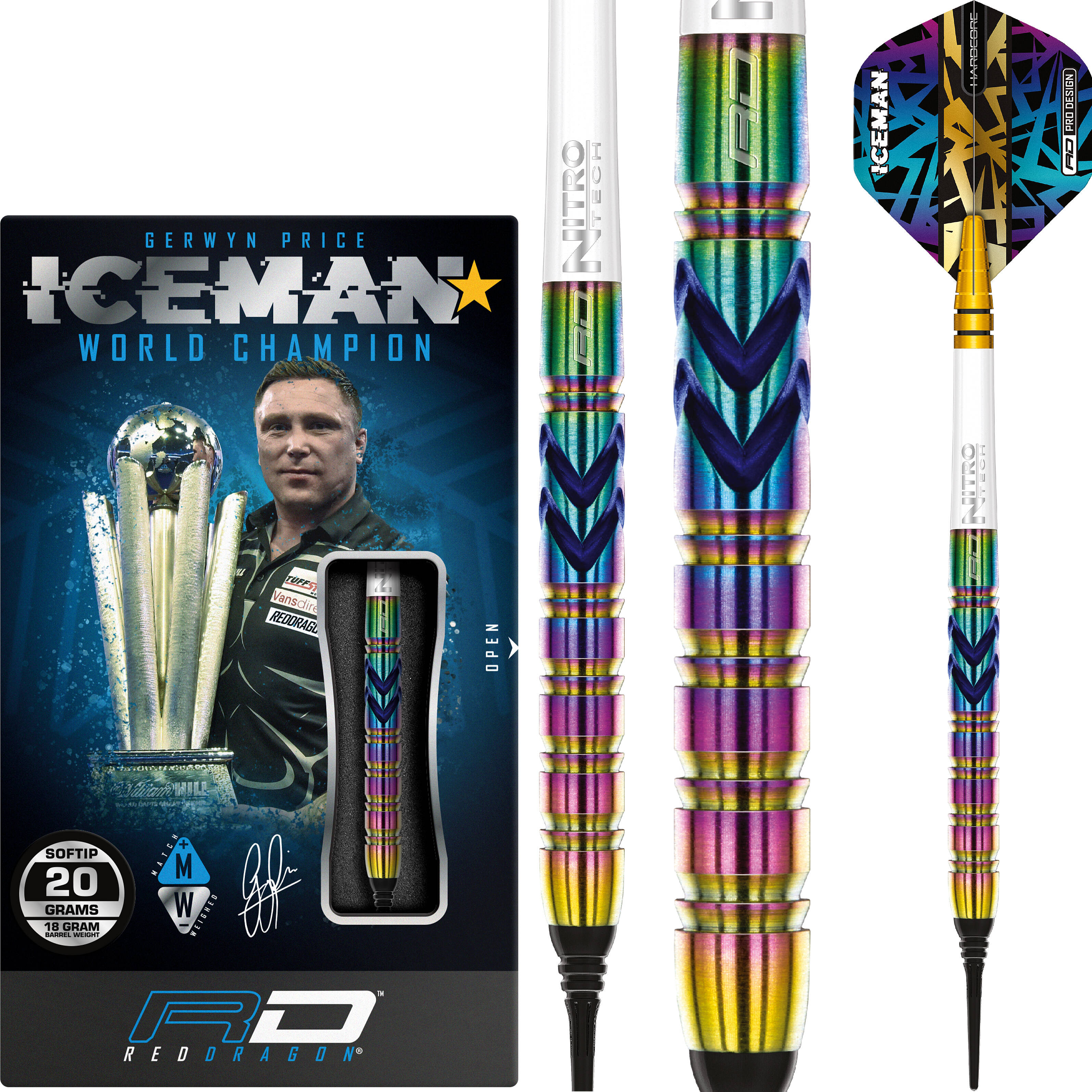 Red-Dragon-Gerwyn-Price-Ionic-Softdart-Collage Red Dragon - Gerwyn Price Ionic - Softdart