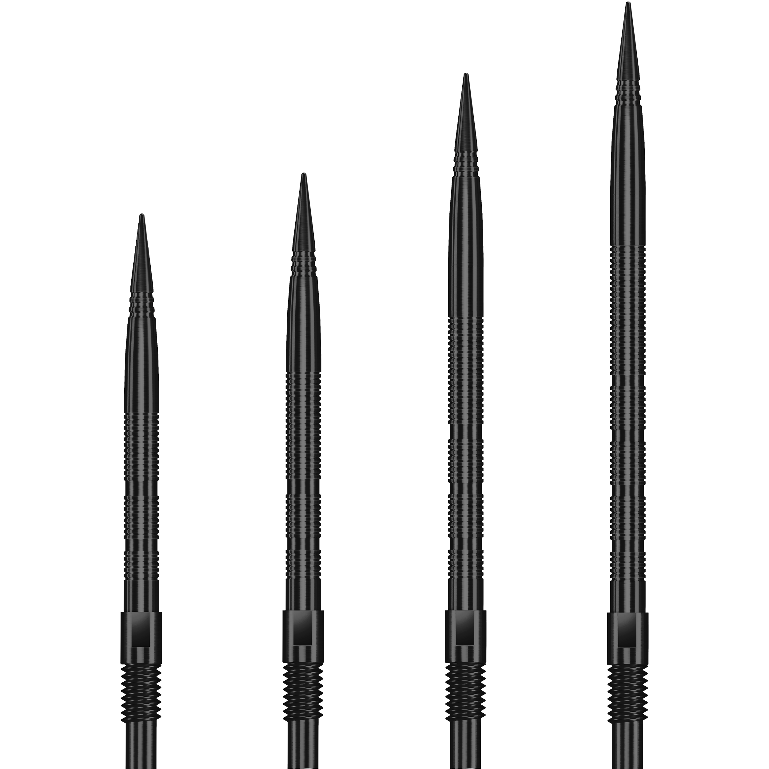 Harrows - Quick Point Micro Ridge - Schwarz Harrows - Quick Point Micro Ridge - Schwarz