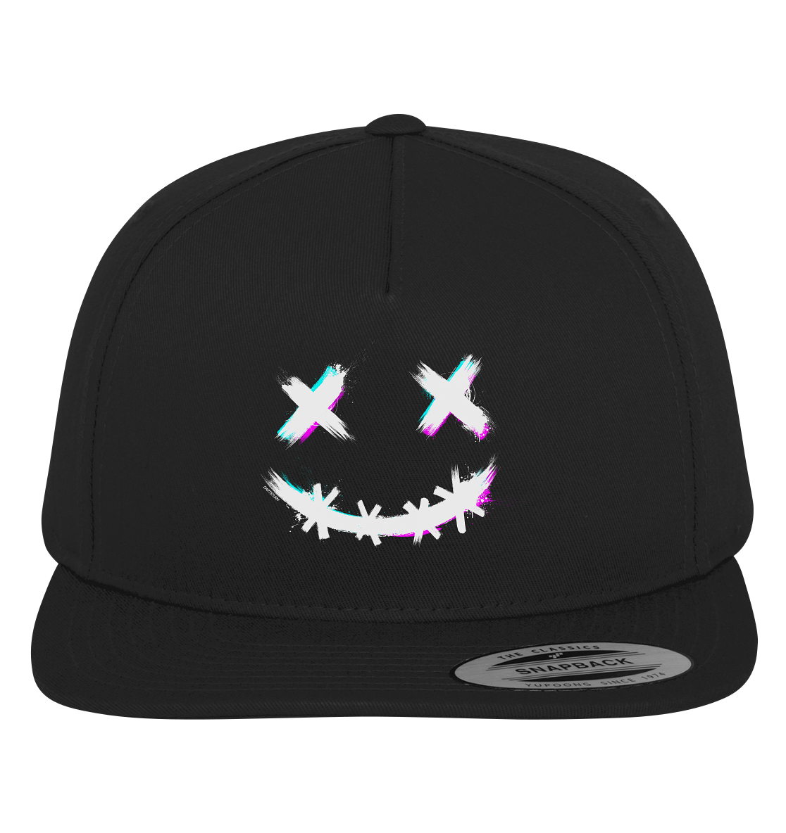 DartSturm - Scary Smile - Weiß - Premium Snapback