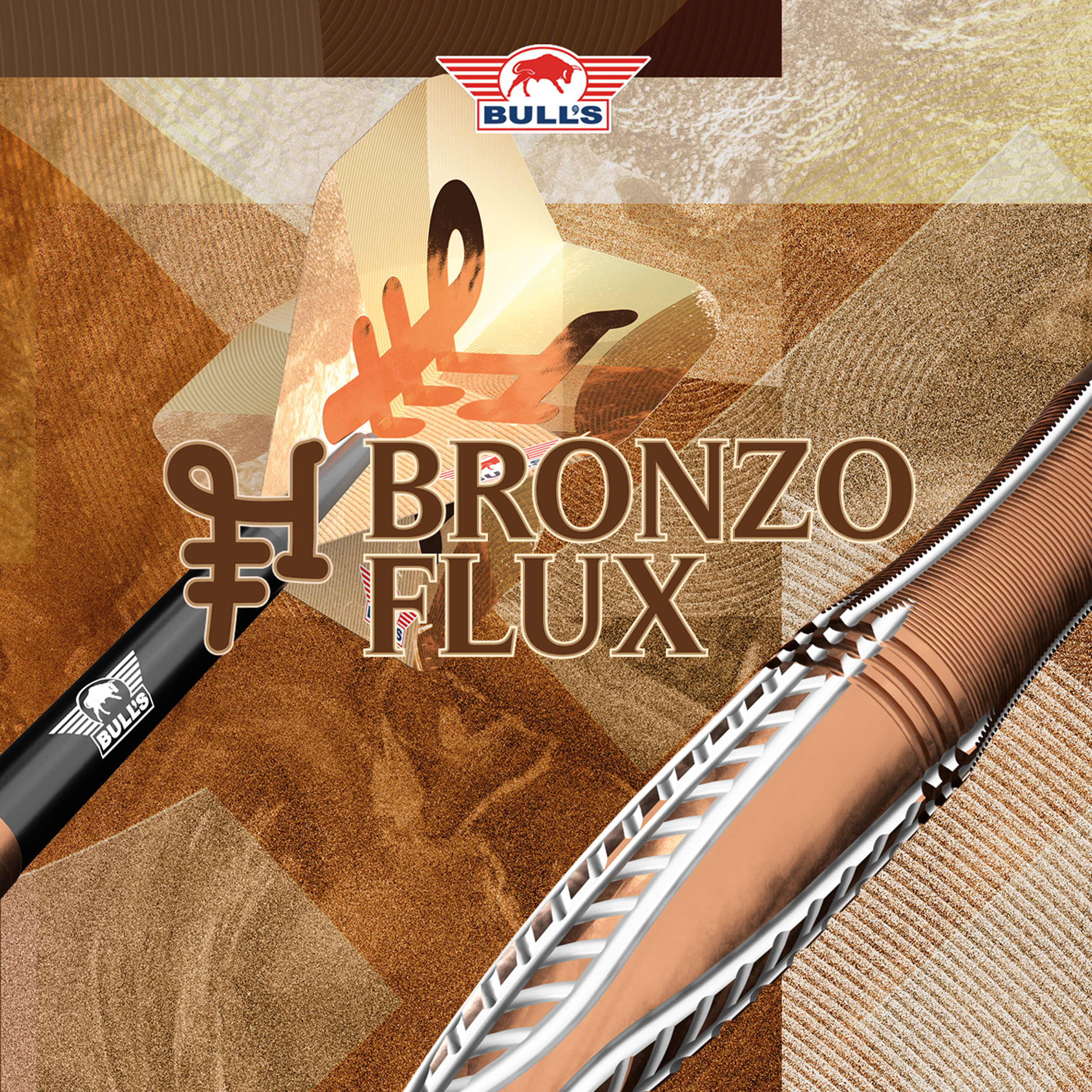 Bull's NL - Bronzo Flux - Softdart