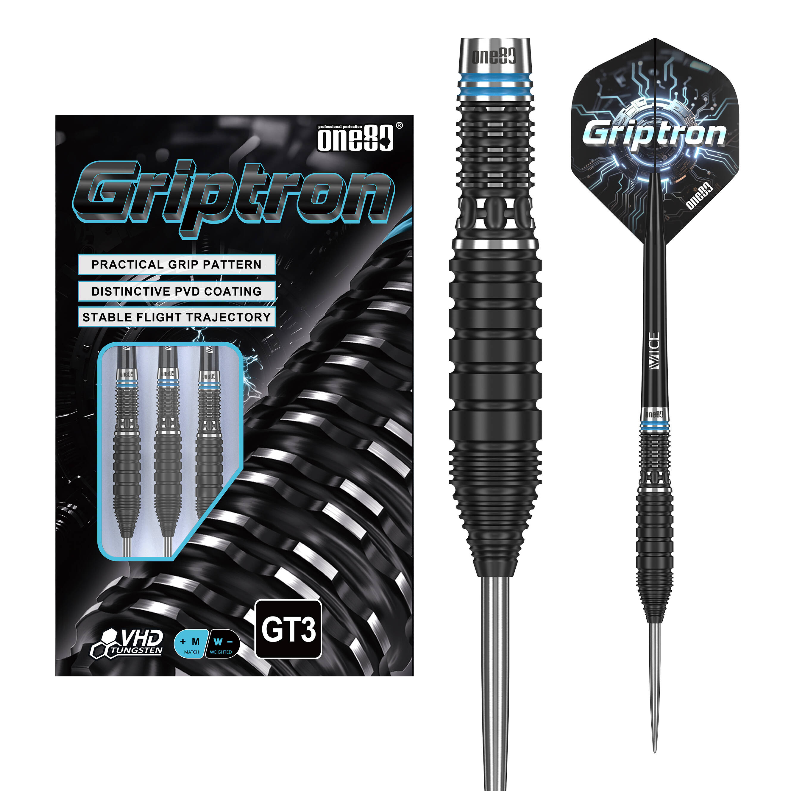 One80 - Griptron GT3 - Steeldart One80 - Griptron GT3 - Steeldart