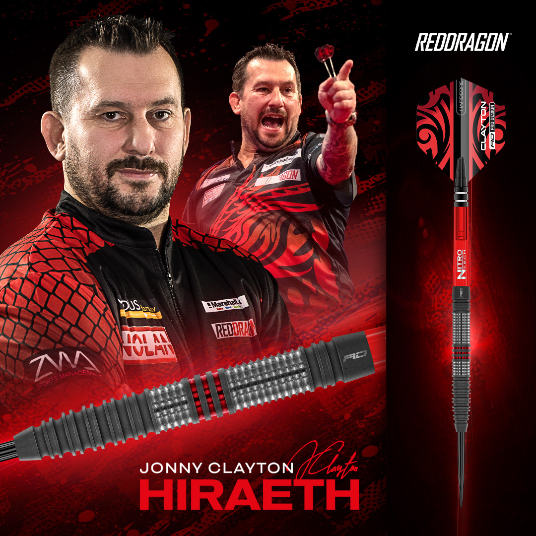 Red Dragon - Jonny Clayton Hiraeth - Steeldart