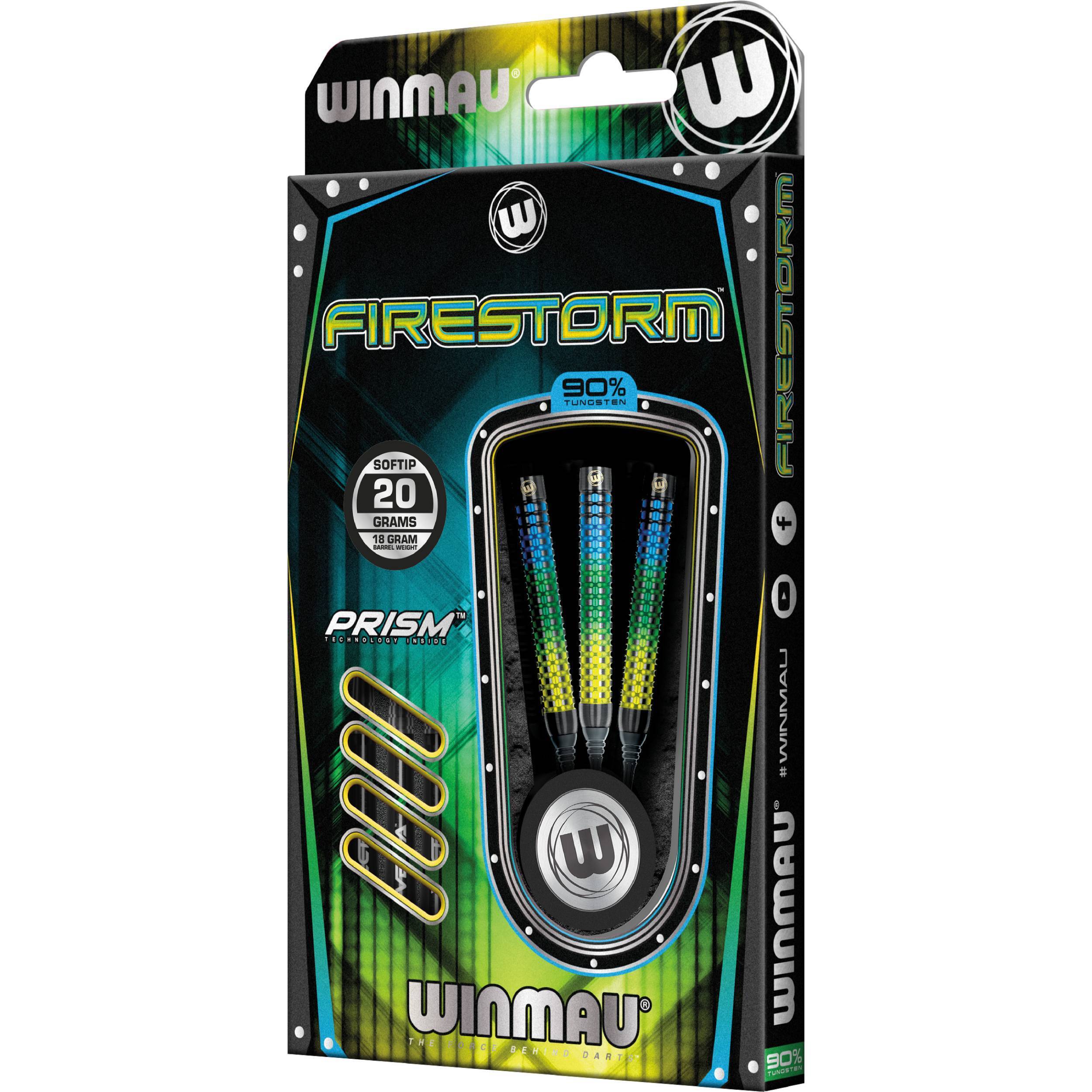 Winmau-Firestorm-Softdart-Verpackung-Dynamisch Winmau - Firestorm - Softdart