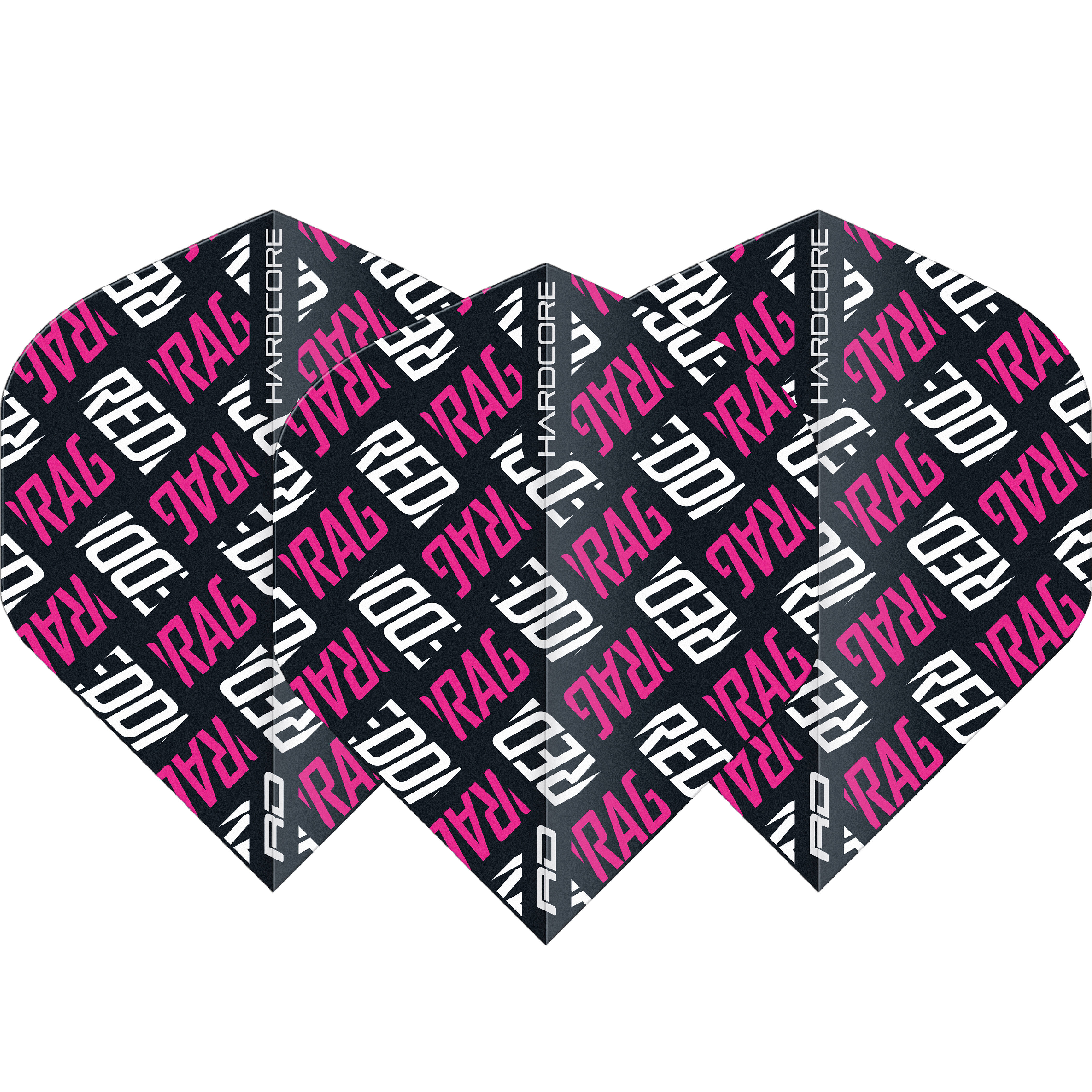 Red-Dragon-Hardcore-XT-Logo-Flight-Standard-Pink Red Dragon - Hardcore XT Logo Flight - Standard