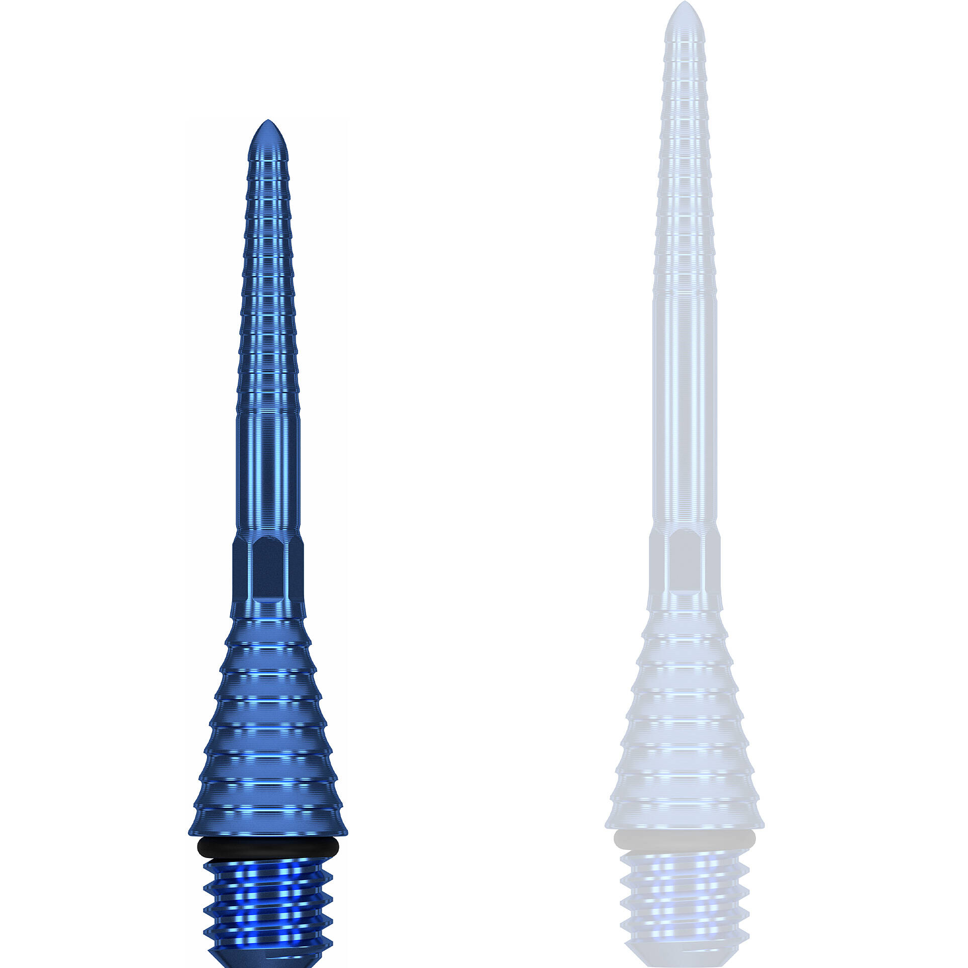 Target-Titanium-Conversion-SP-Point-Grooved-Blau-26mm Target - Titanium Conversion SP Point Grooved - Blau