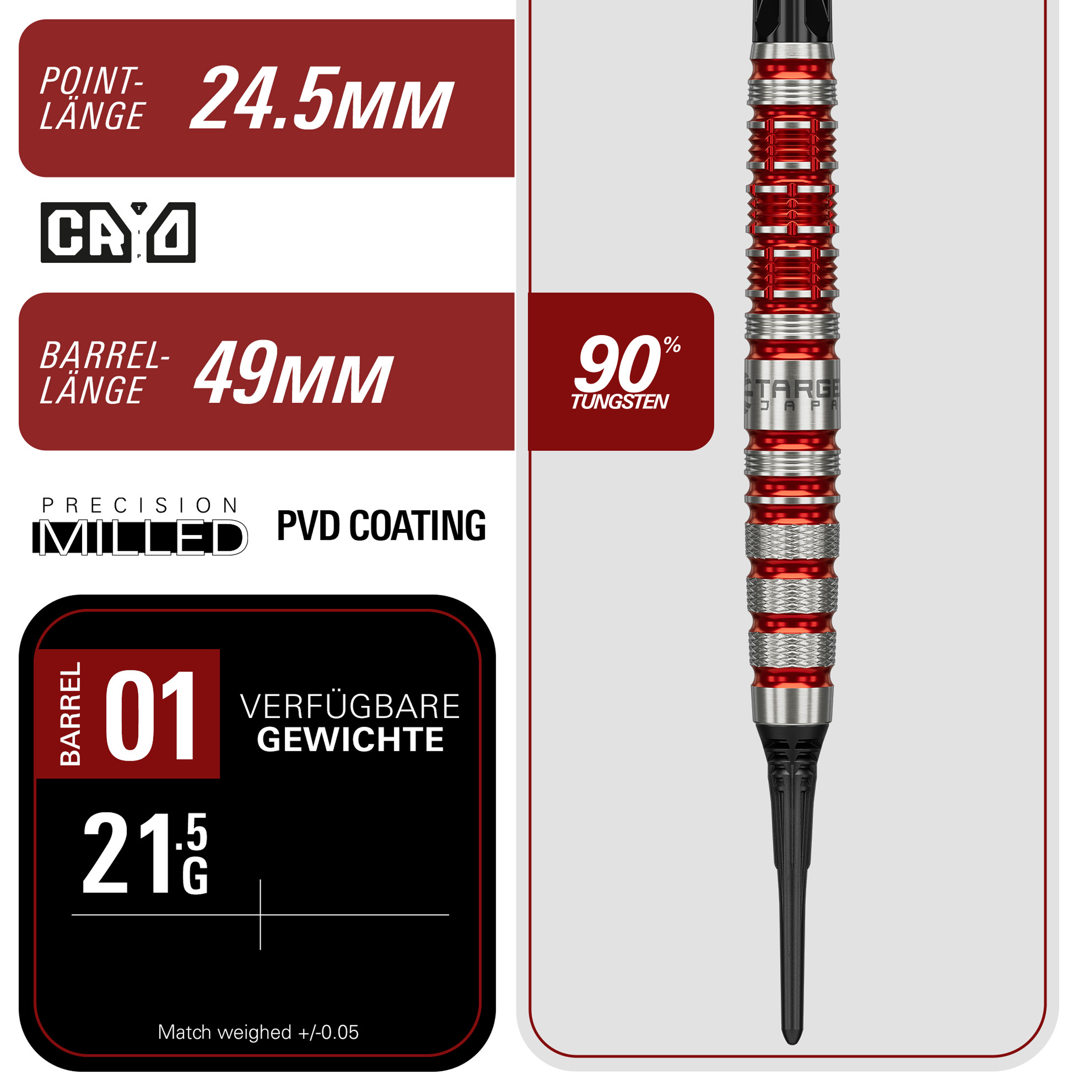 Target Japan - Black Marque Spinel - Softdart Target Japan - Black Marque Spinel - Softdart