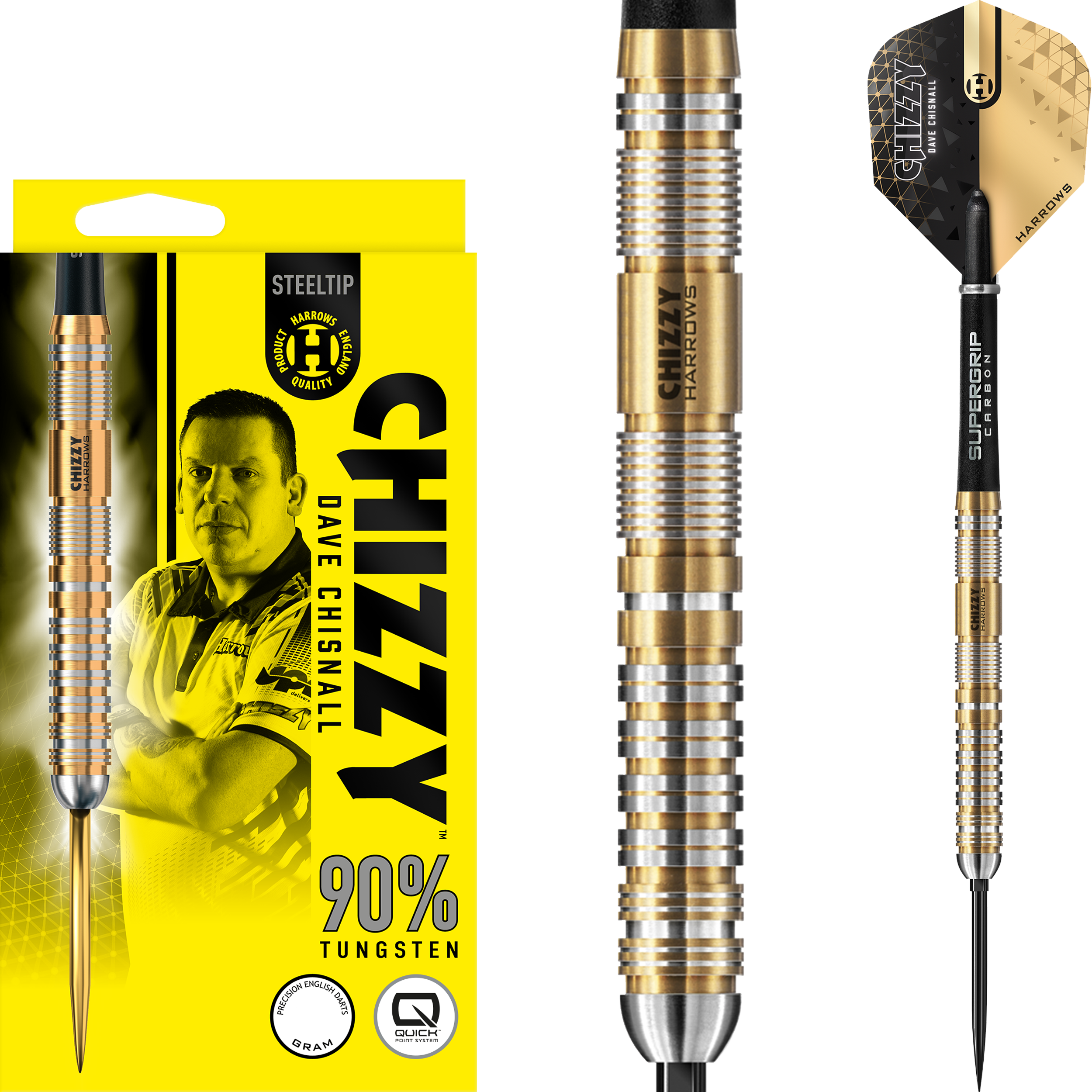 Harrows - Quick Point - Dave Chisnall GEN 2 - Steeldart Harrows - Quick Point - Dave Chisnall GEN 2 - Steeldart