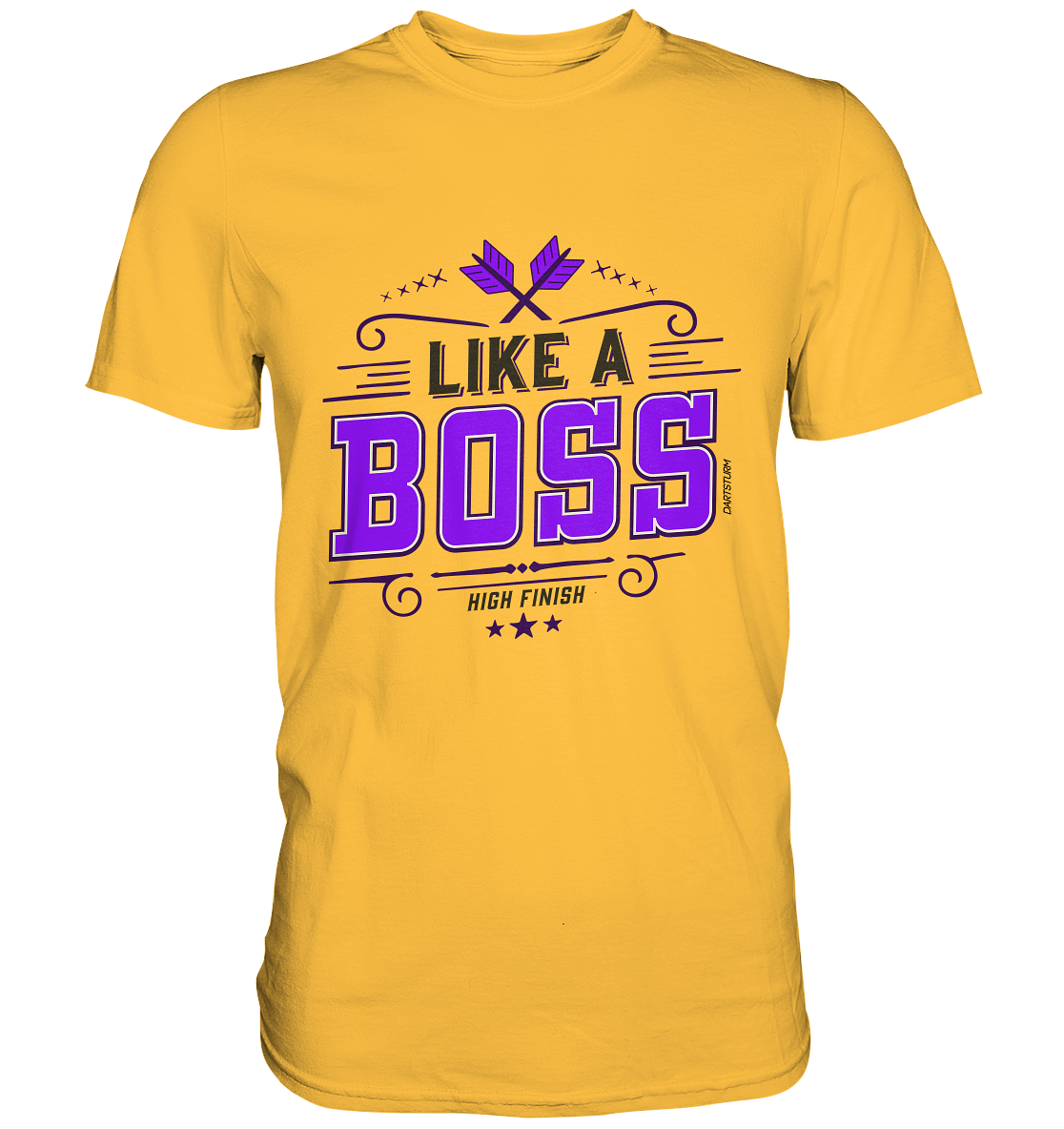 DartSturm - Like a Boss Purple - Premium Shirt