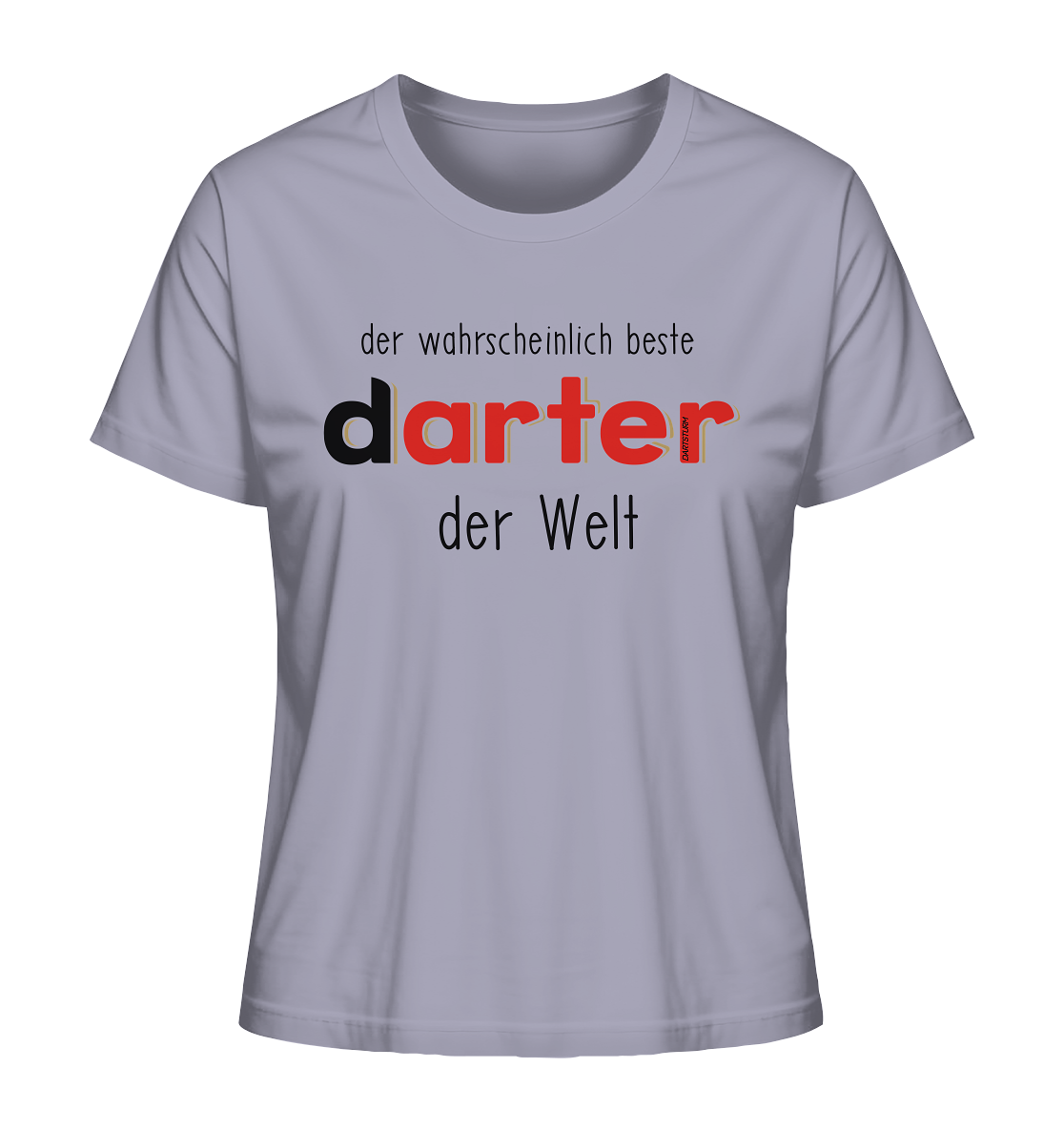 DartSturm - Der wahrscheinlich beste darter der Welt Schwarz - Ladies Organic Shirt