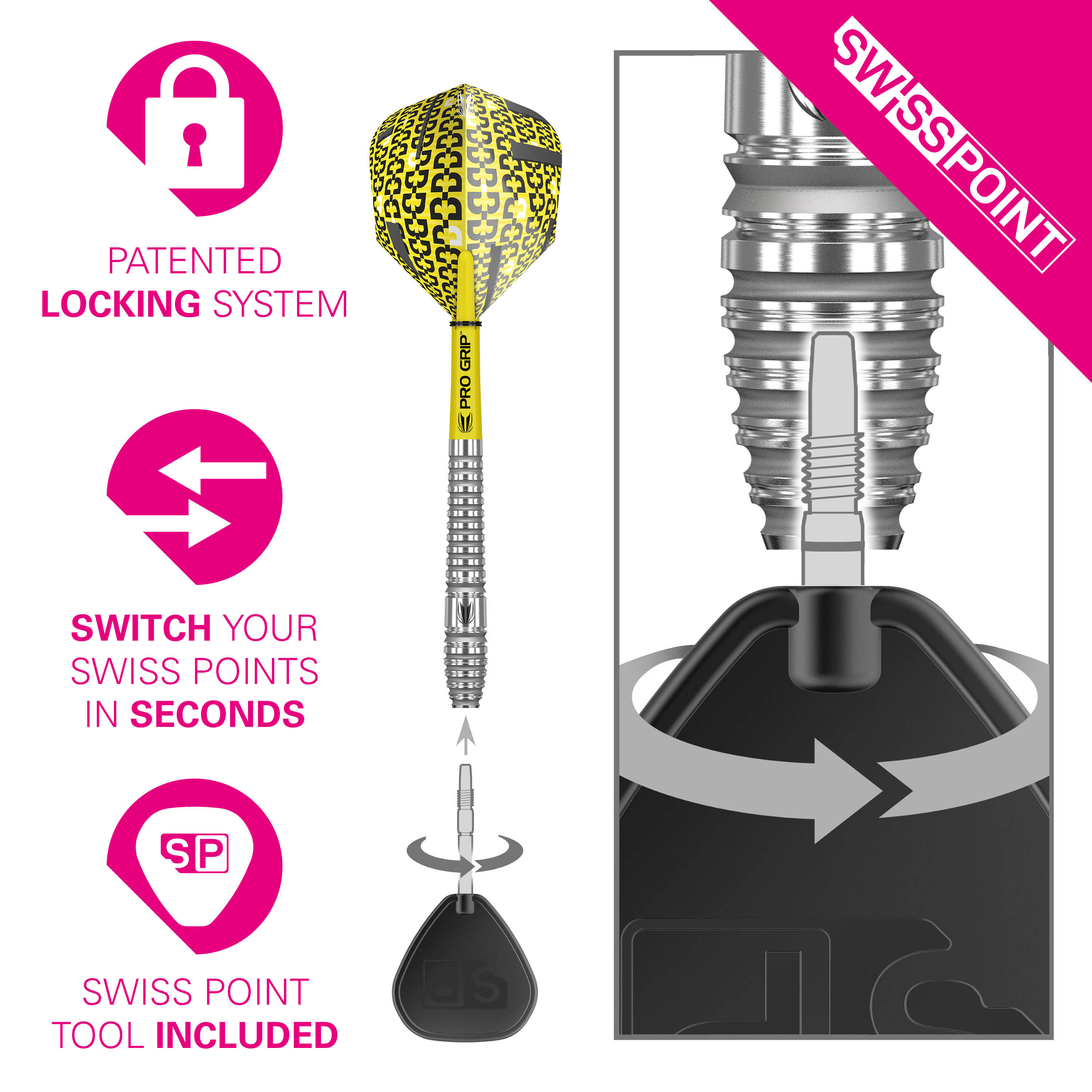 Target - Swiss Point - Bolide 03 - Steeldart