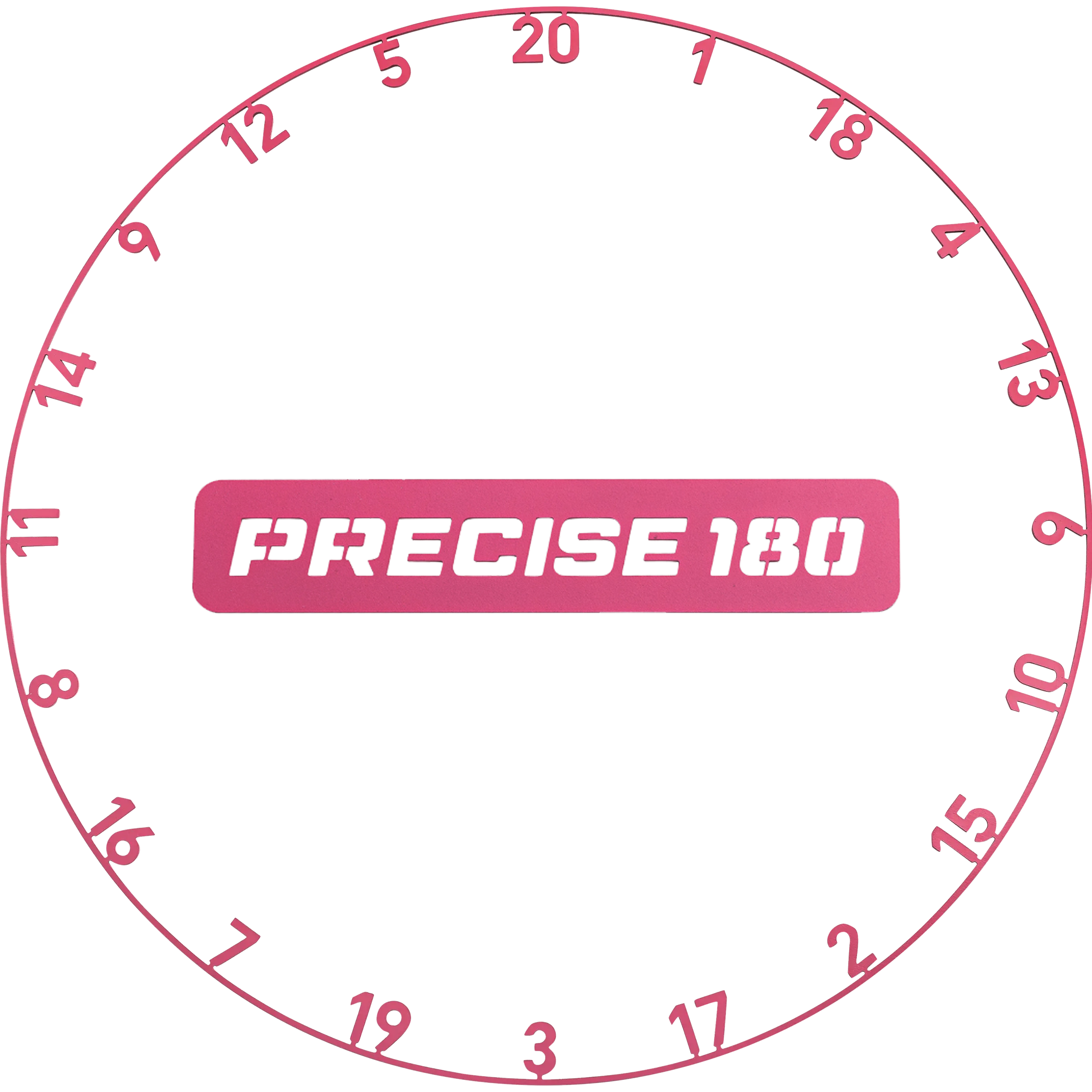 Precise180 - One Piece Lasercut Zahlenring Precise180 - One Piece Lasercut Zahlenring