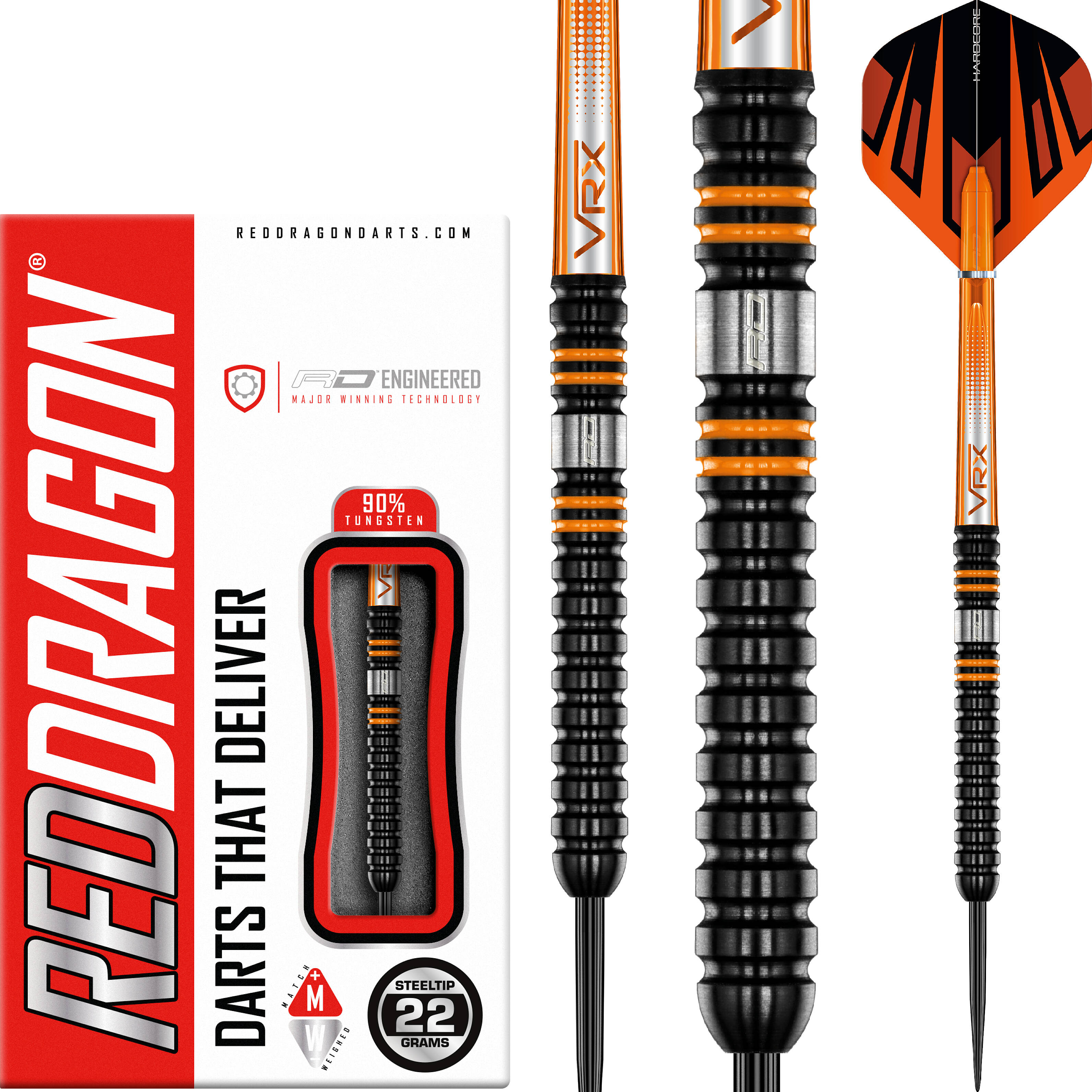 Red-Dragon-Amberjack-Pro-Typ-A-Steeldart-Collage Red Dragon - Amberjack Pro Typ A - Steeldart