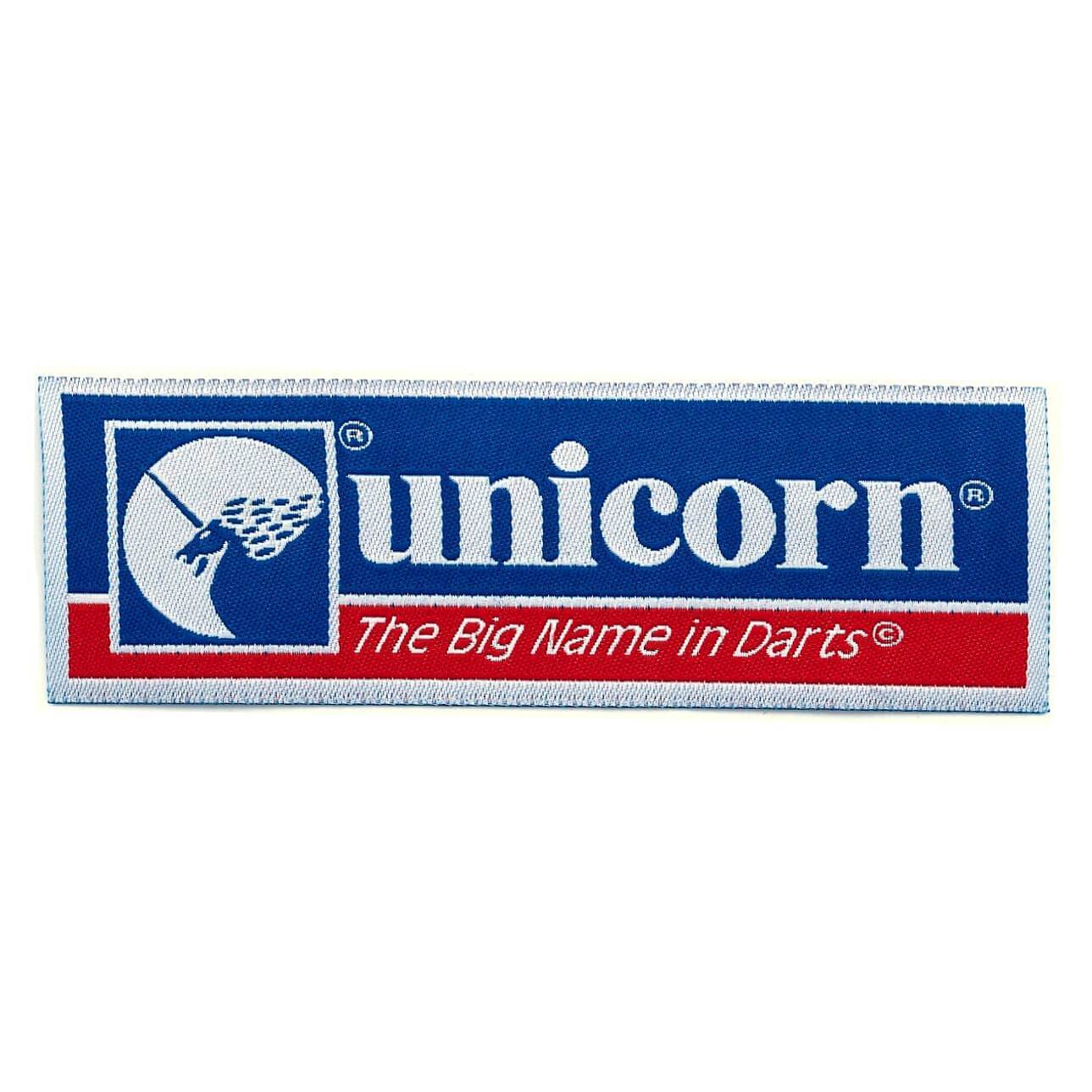 Unicorn-Aufnaher-Logo-Dartshirt-Darttasche Unicorn - Badge zum Aufnähen
