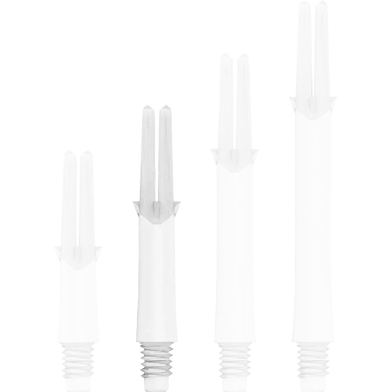 L-Style - L-Shaft Lock Straight - Weiß Klar L-Style - L-Shaft Lock Straight - Weiß Klar