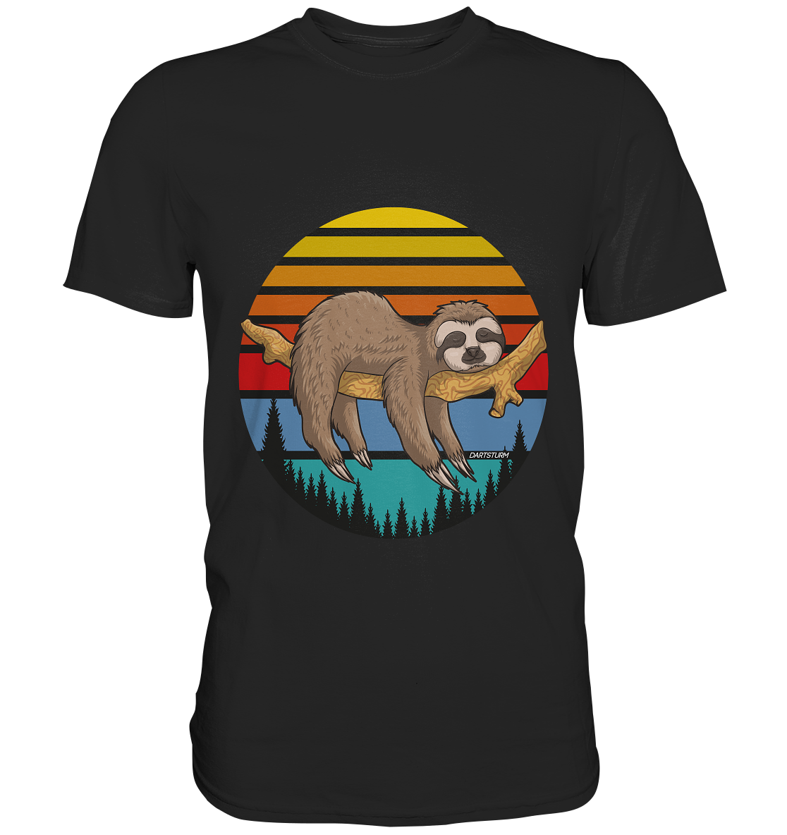 DartSturm - Lazy Sloth - Premium Shirt DartSturm - Lazy Sloth - Premium Shirt