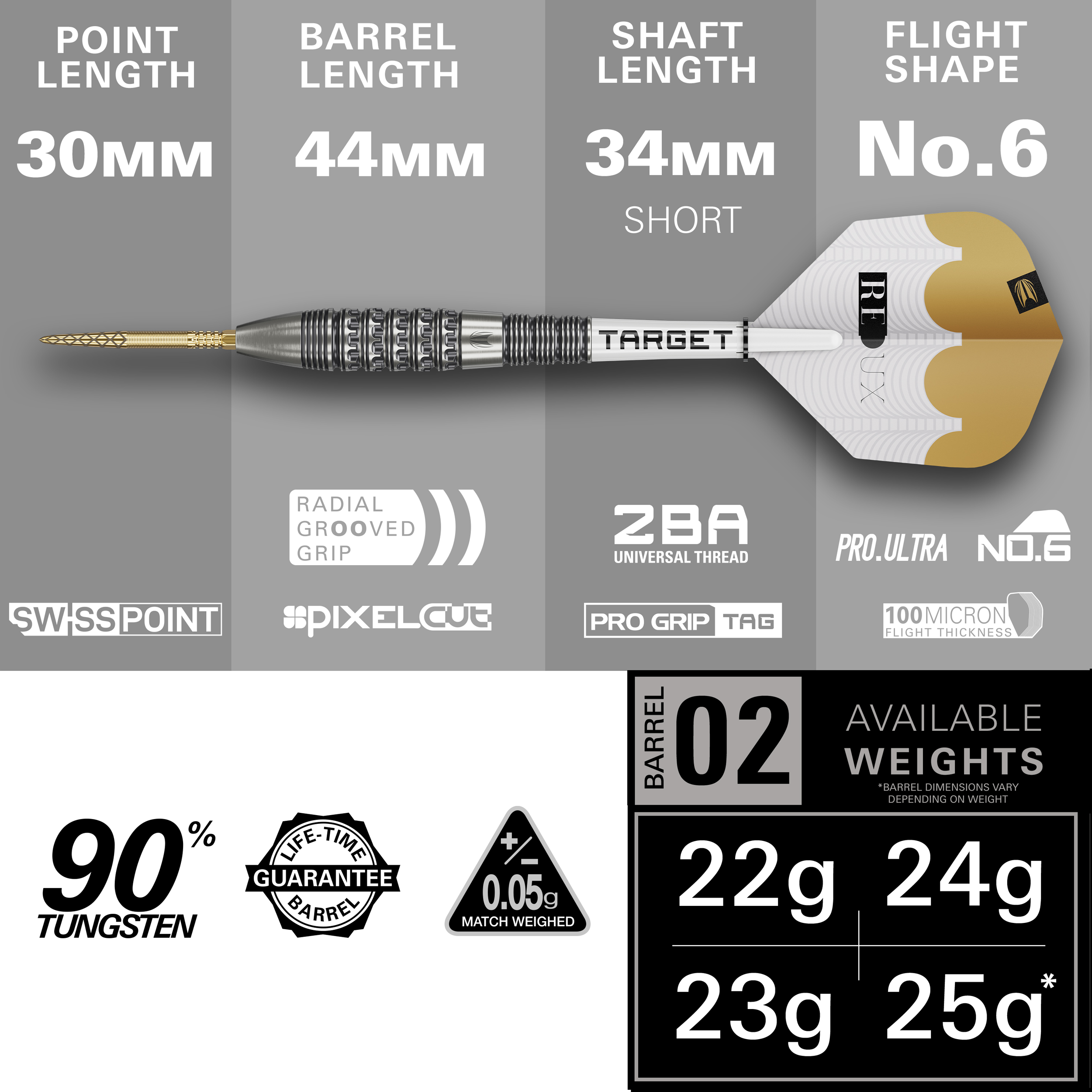Target - Swiss Point - Redux 02 - Steeldart Target - Swiss Point - Redux 02 - Steeldart