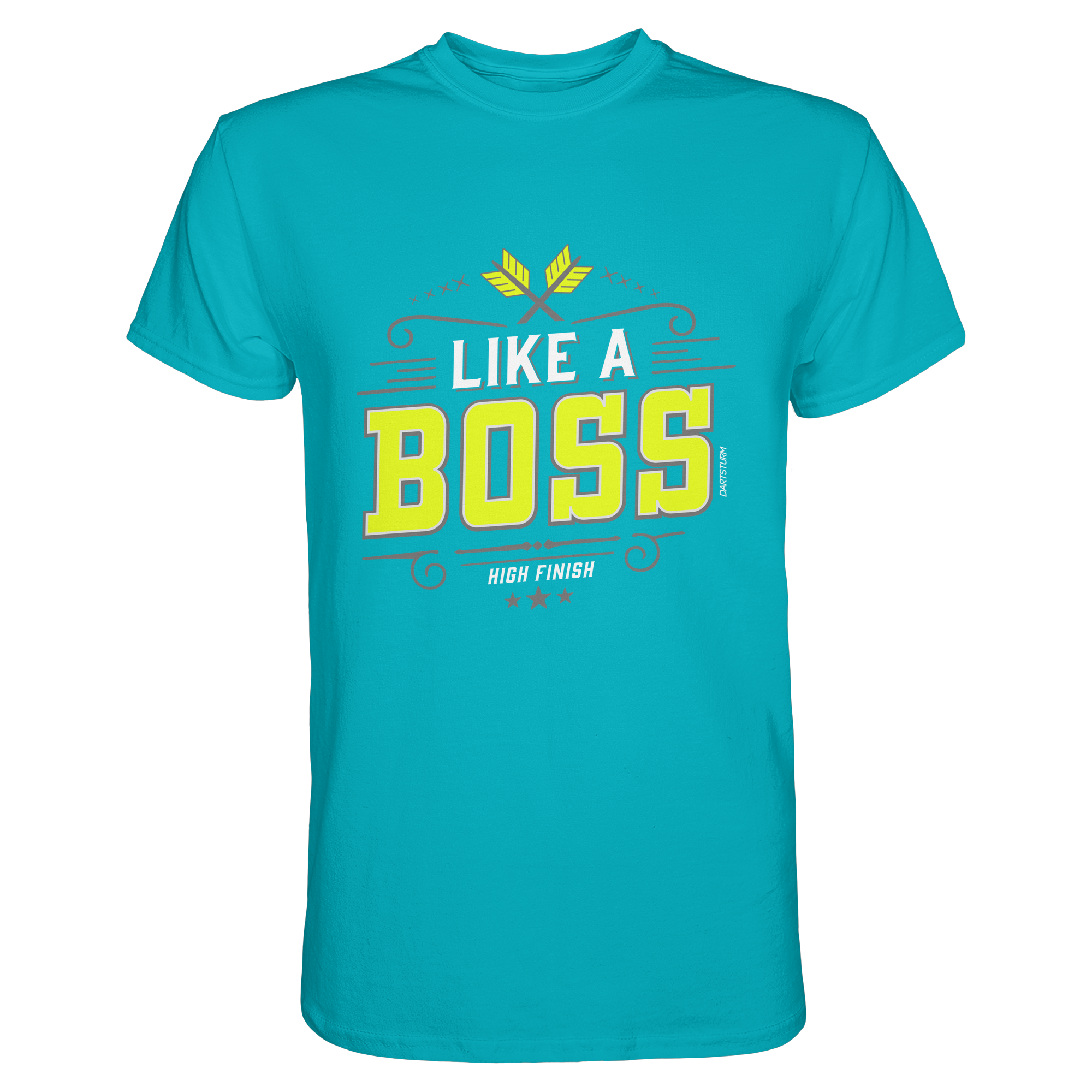 DartSturm - Like a Boss Yellow - Premium Shirt