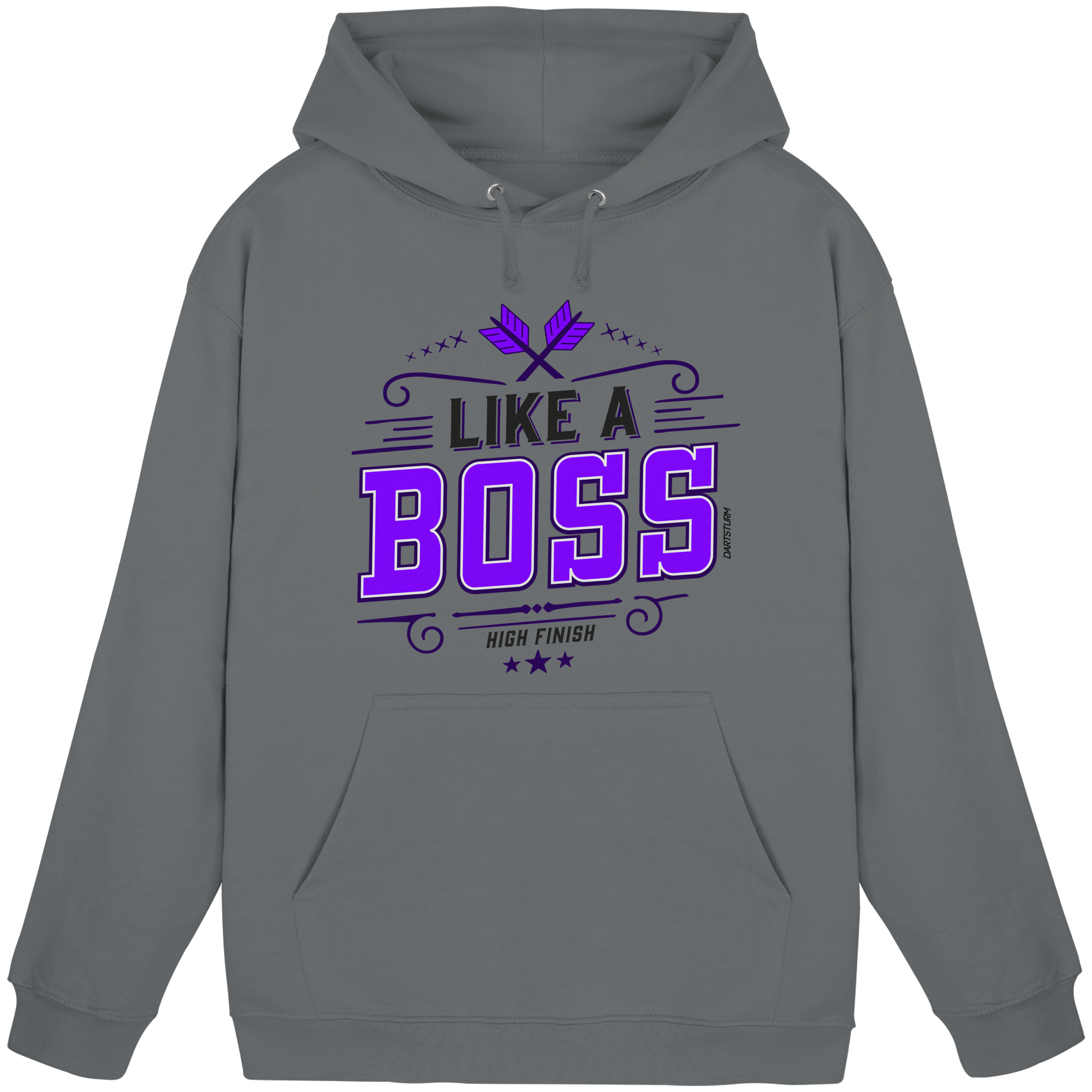 DartSturm - Like a Boss Purple - Basic Unisex Hoodie DartSturm - Like a Boss Purple - Basic Unisex Hoodie
