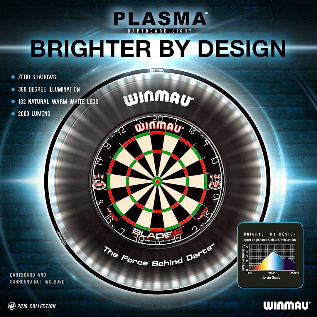 Winmau - Plasma Dartboard LED Beleuchtung