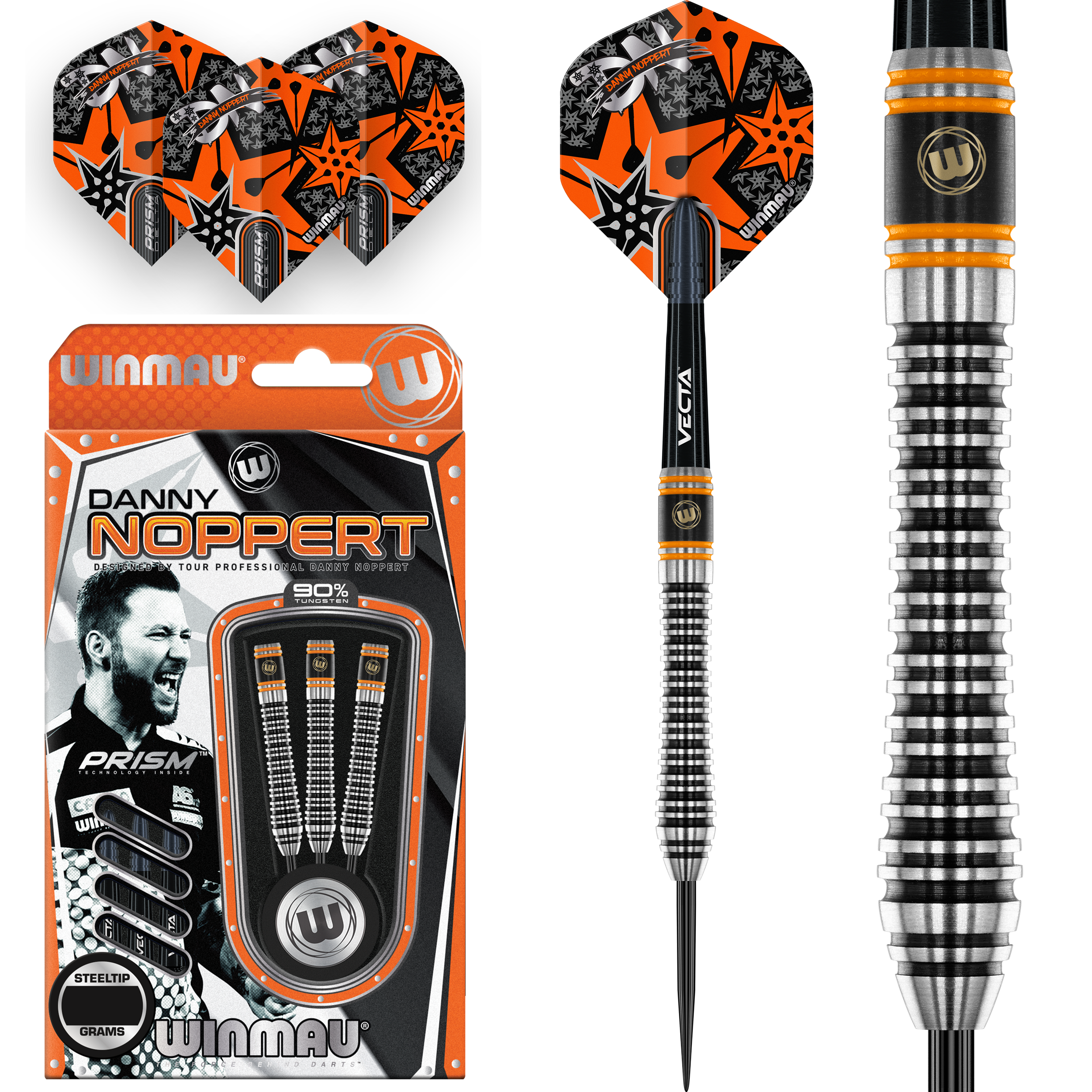 Winmau - Danny Noppert Special Edition 2.0 - Steeldart Winmau - Danny Noppert Special Edition 2.0 - Steeldart