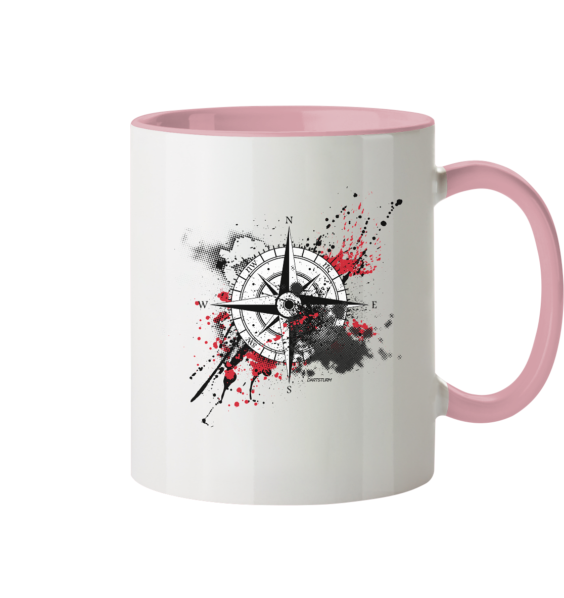 DartSturm - Navigator - Tasse zweifarbig