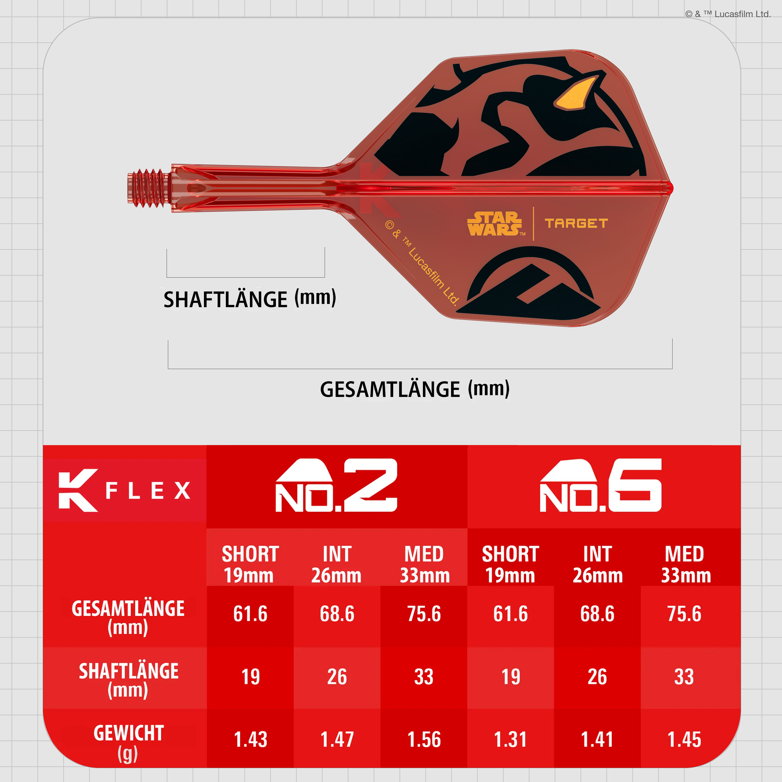 Target - K-Flex Flightsystem Star Wars Darth Maul - No6