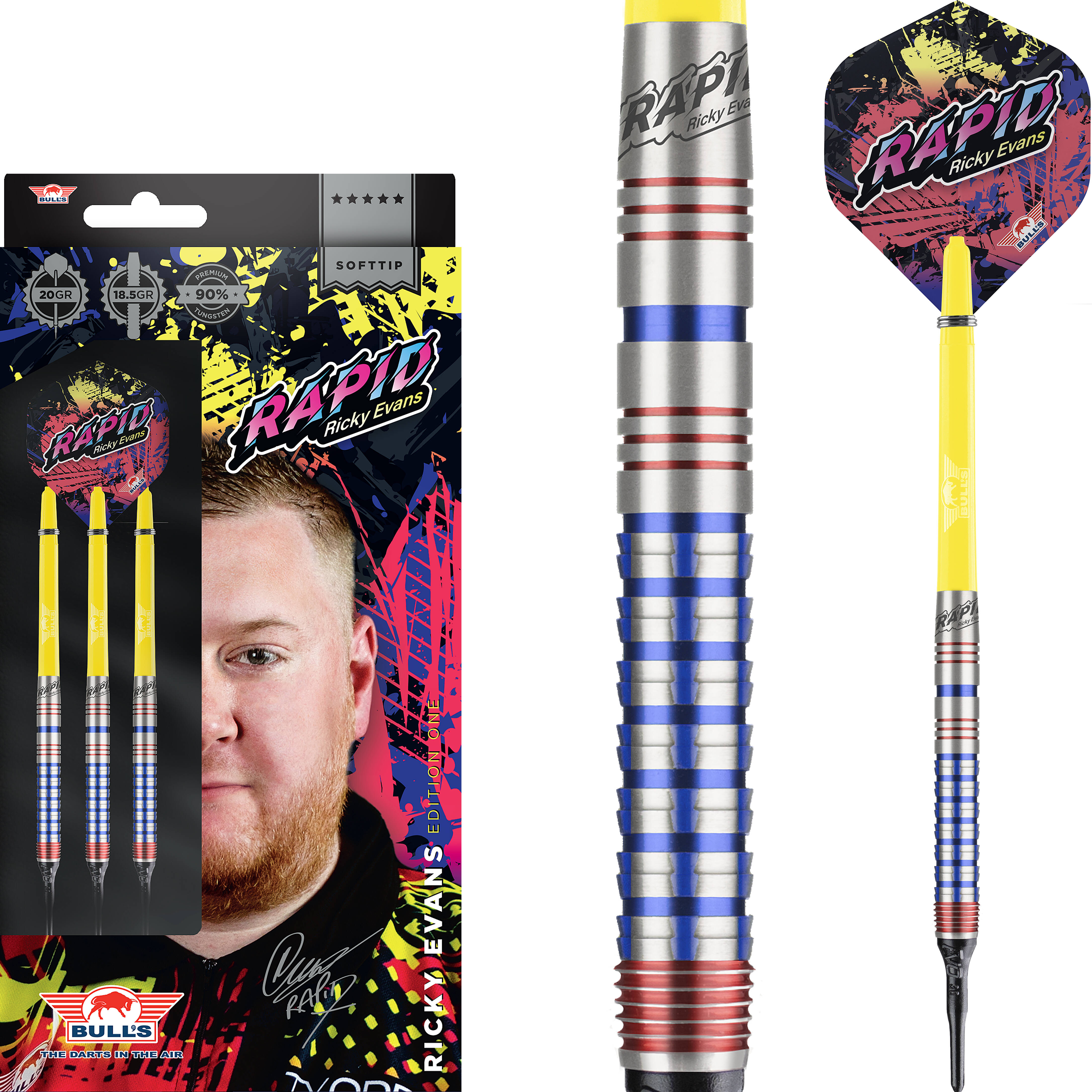 Bull's NL - Ricky Evans - Softdart Bull's NL - Ricky Evans - Softdart