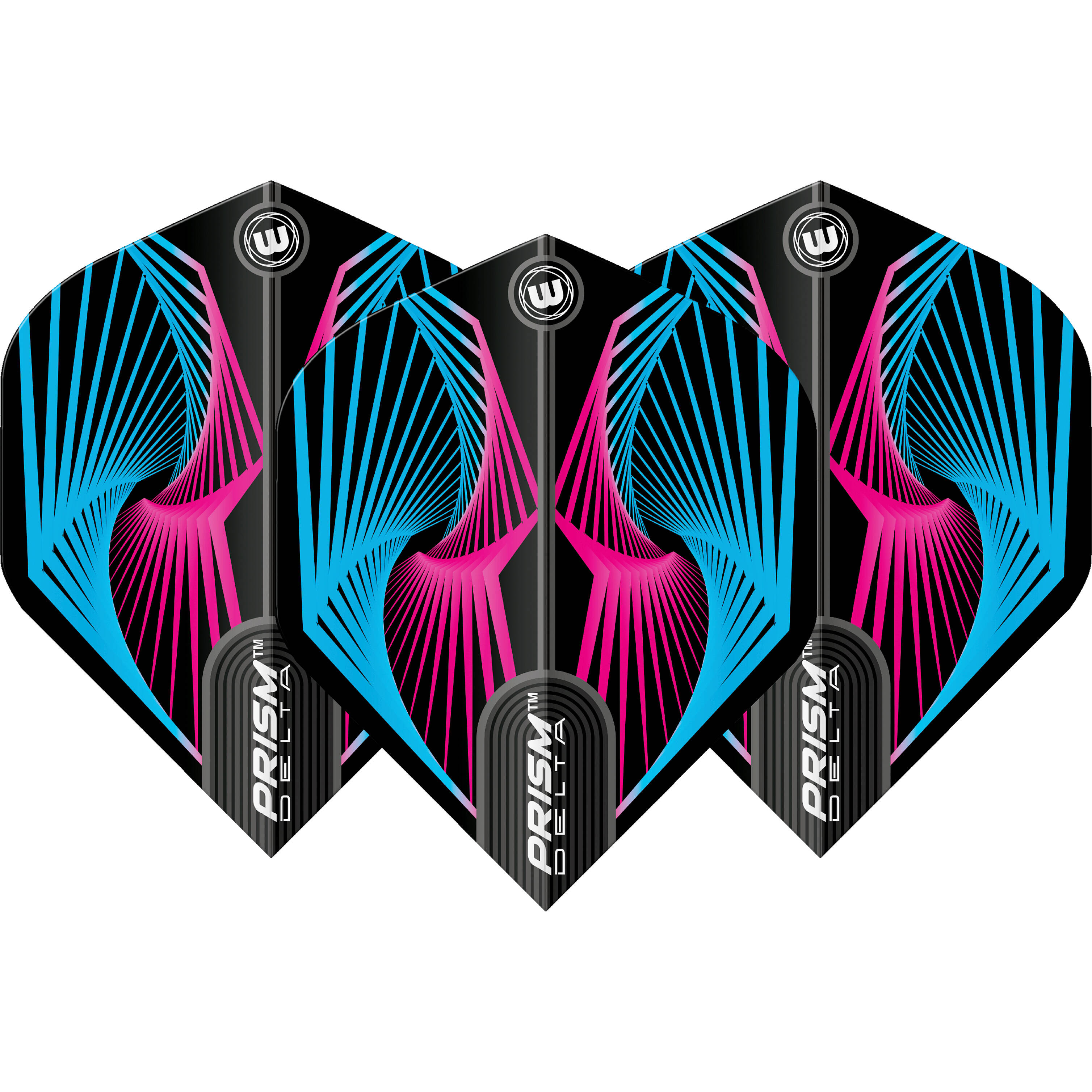 Winmau-Prism-Zeta-Wing-Flight-Standard-Blau Winmau - Prism Zeta Wing Flight - Standard