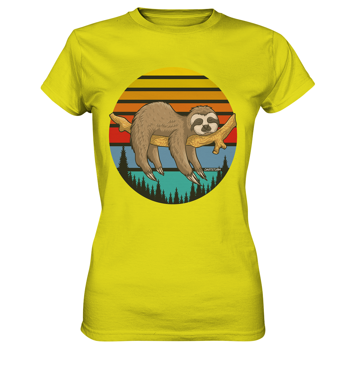 DartSturm - Lazy Sloth - Ladies Premium Shirt DartSturm - Lazy Sloth - Ladies Premium Shirt