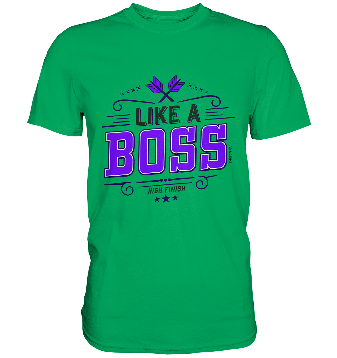 DartSturm - Like a Boss Purple - Premium Shirt
