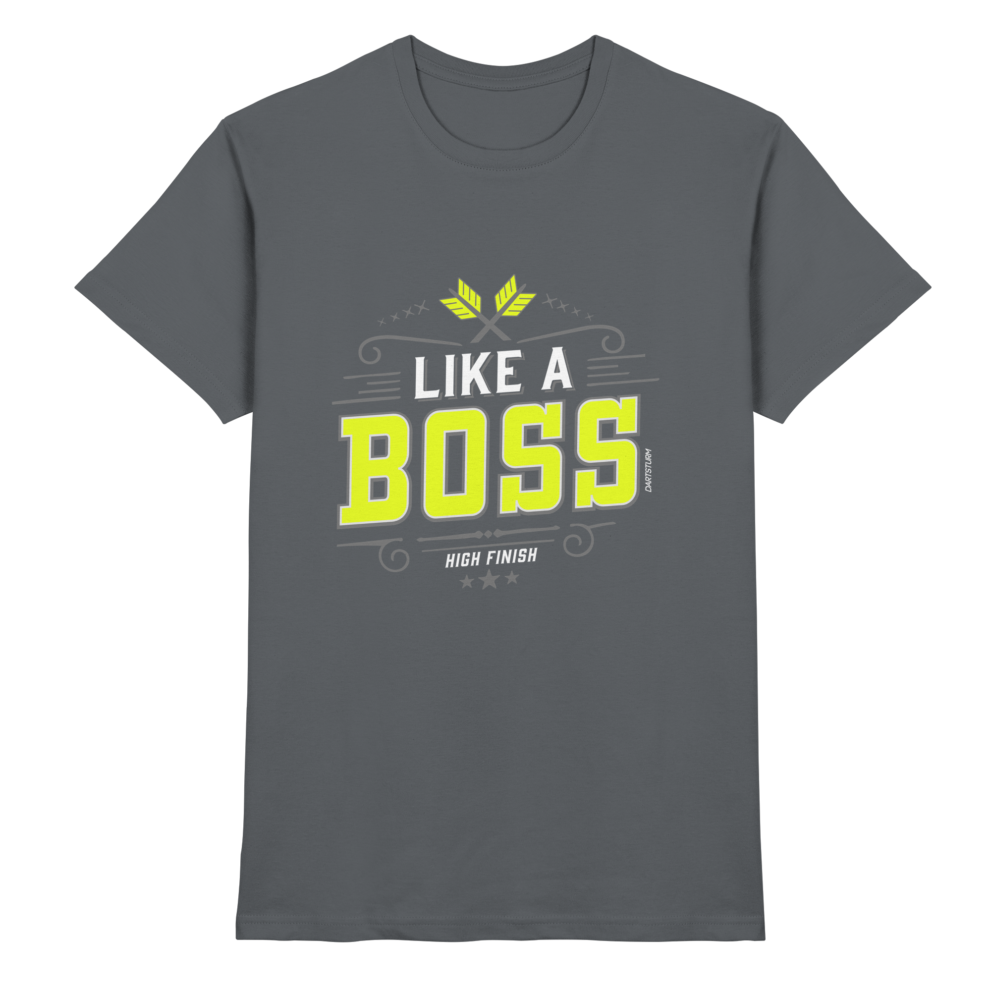DartSturm - Like a Boss Yellow - Premium Shirt DartSturm - Like a Boss Yellow - Premium Shirt