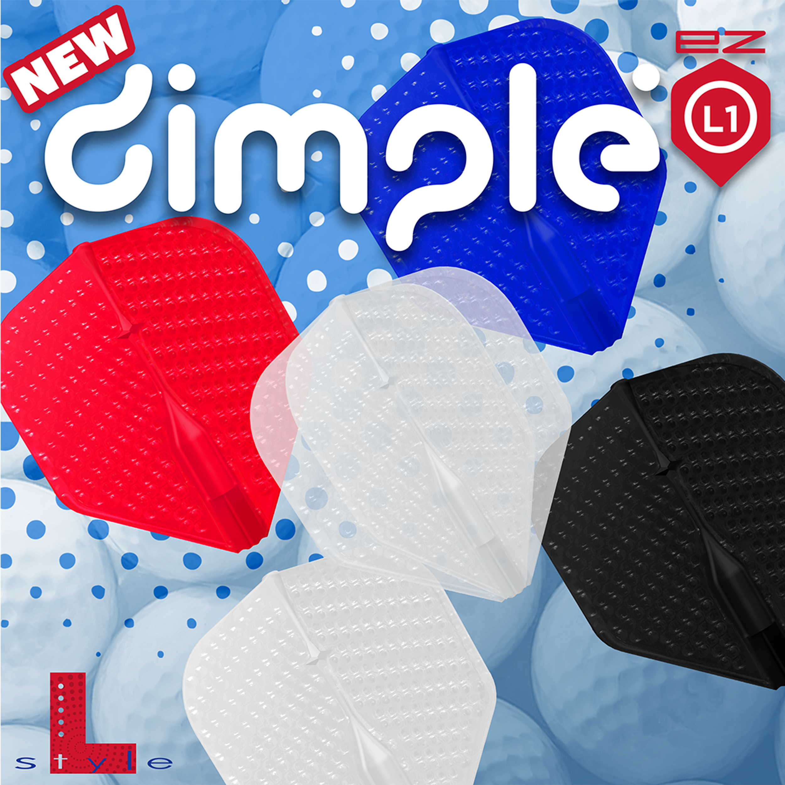  L-Style - Champagne Flight EZ - Dimple - Standard