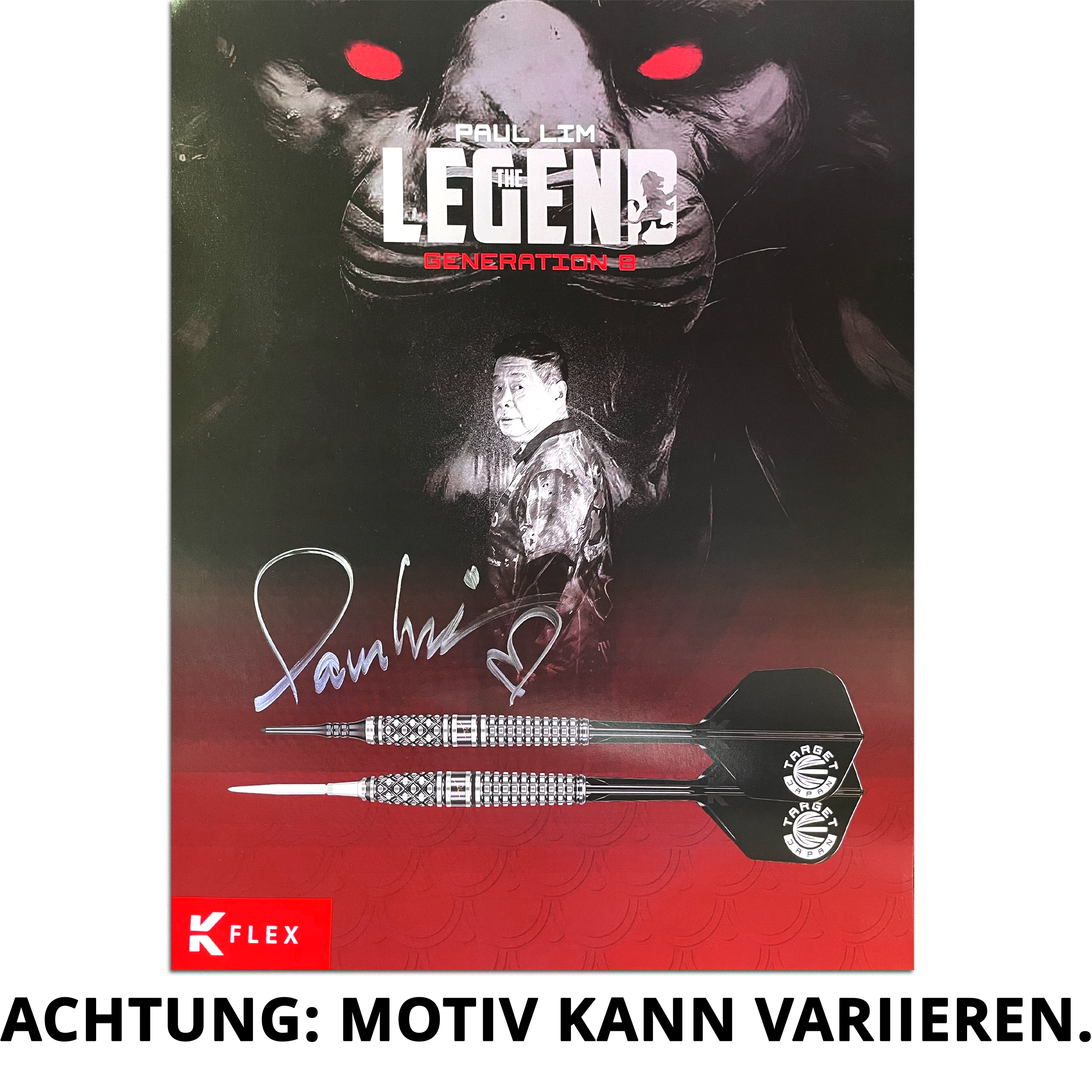 Target Japan - Paul Lim Poster & Autogrammkarte