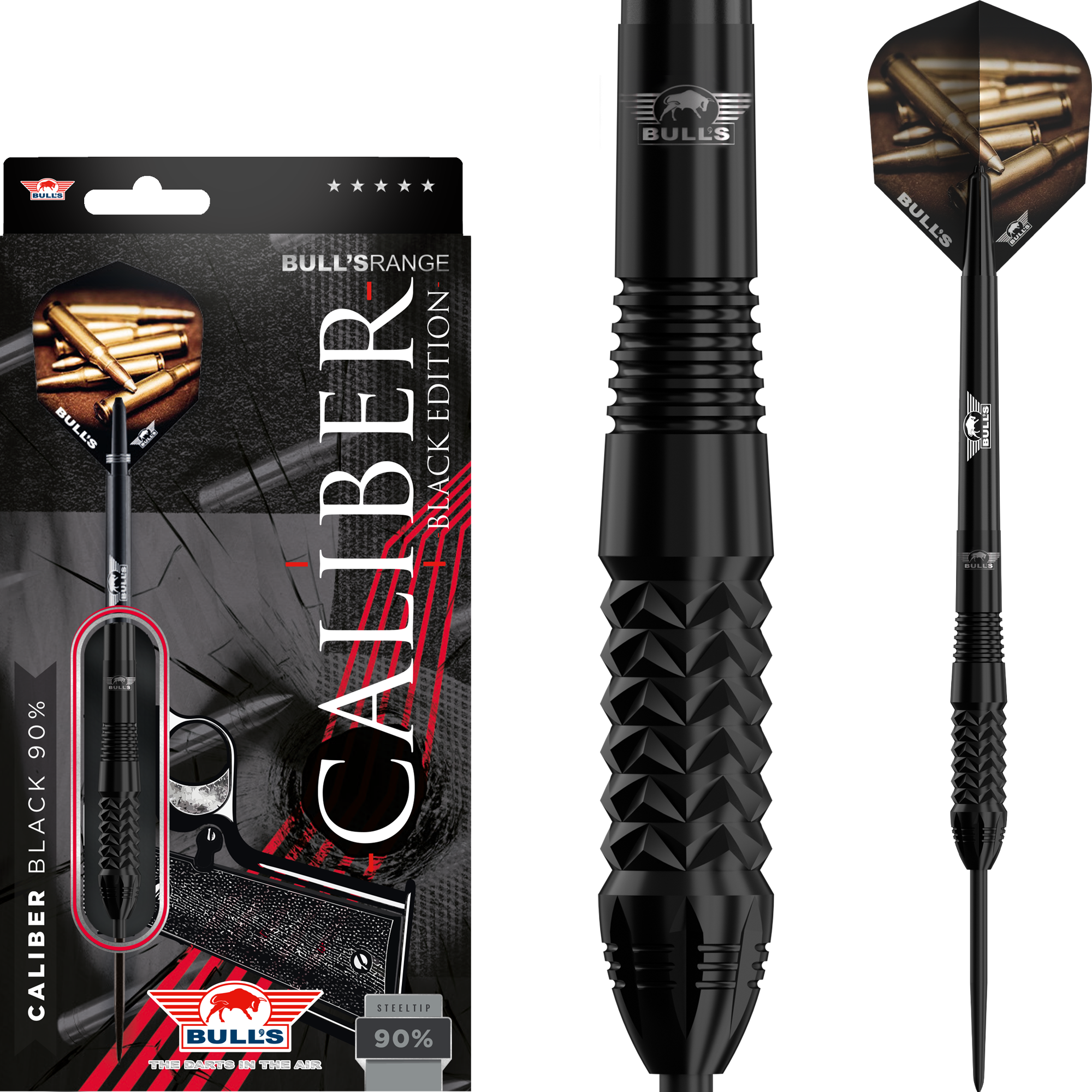 Bull's NL - Caliber Black - Steeldart Bull's NL - Caliber Black - Steeldart