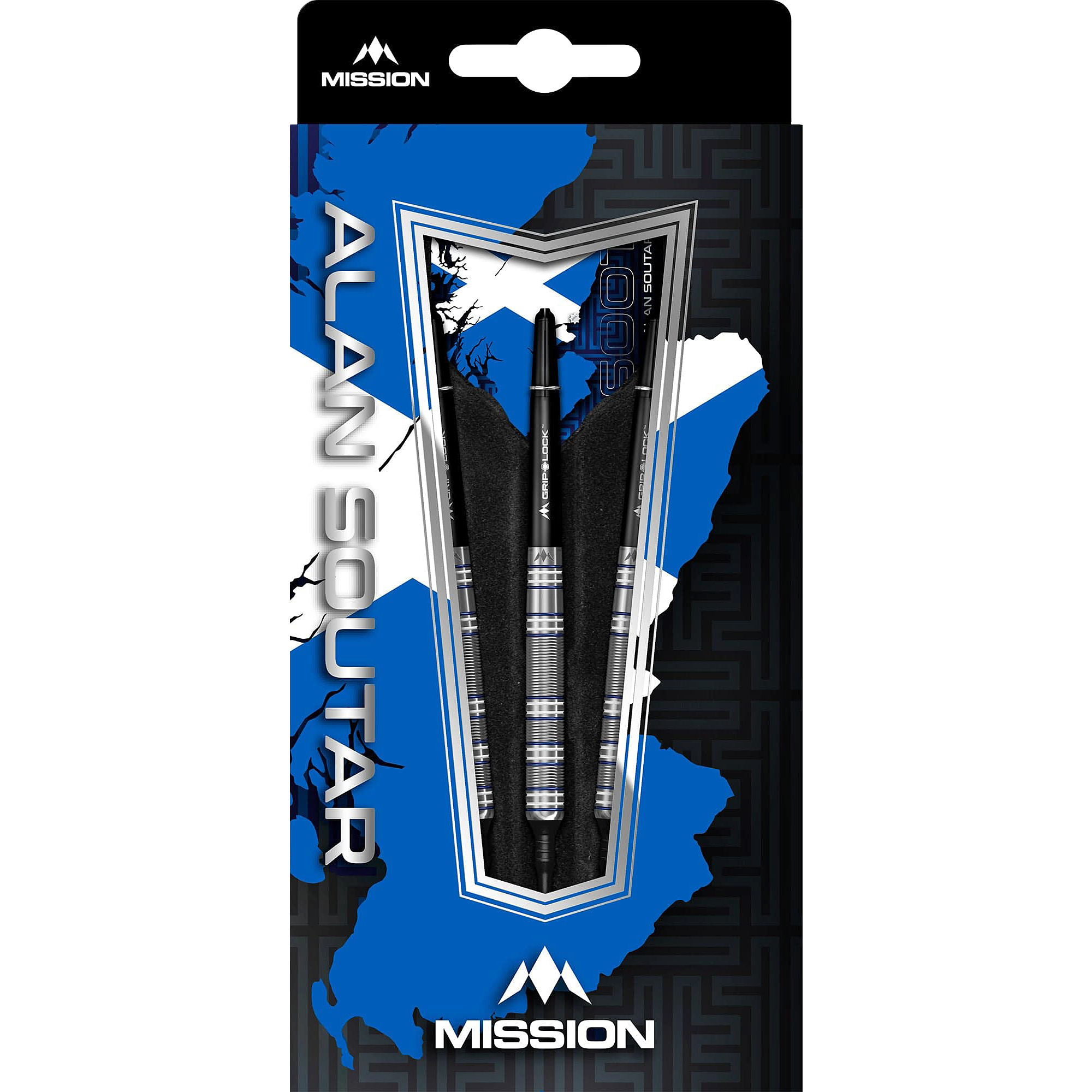 Mission - Alan Soutar Blue & White - Softdart Mission - Alan Soutar Blue & White - Softdart