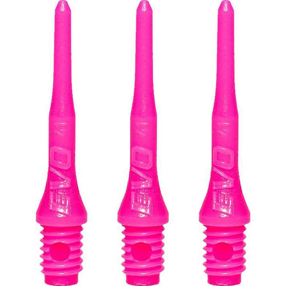 Evolution-Evo-Spitzen-22mm-Neonpink Evolution - Softdartspitzen