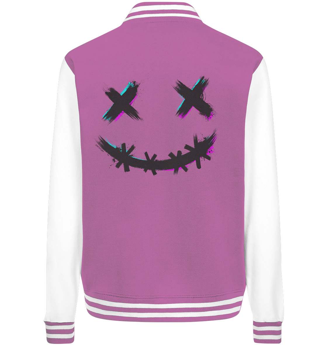 DartSturm - Scary Smile Schwarz - College Jacket DartSturm - Scary Smile Schwarz - College Jacket