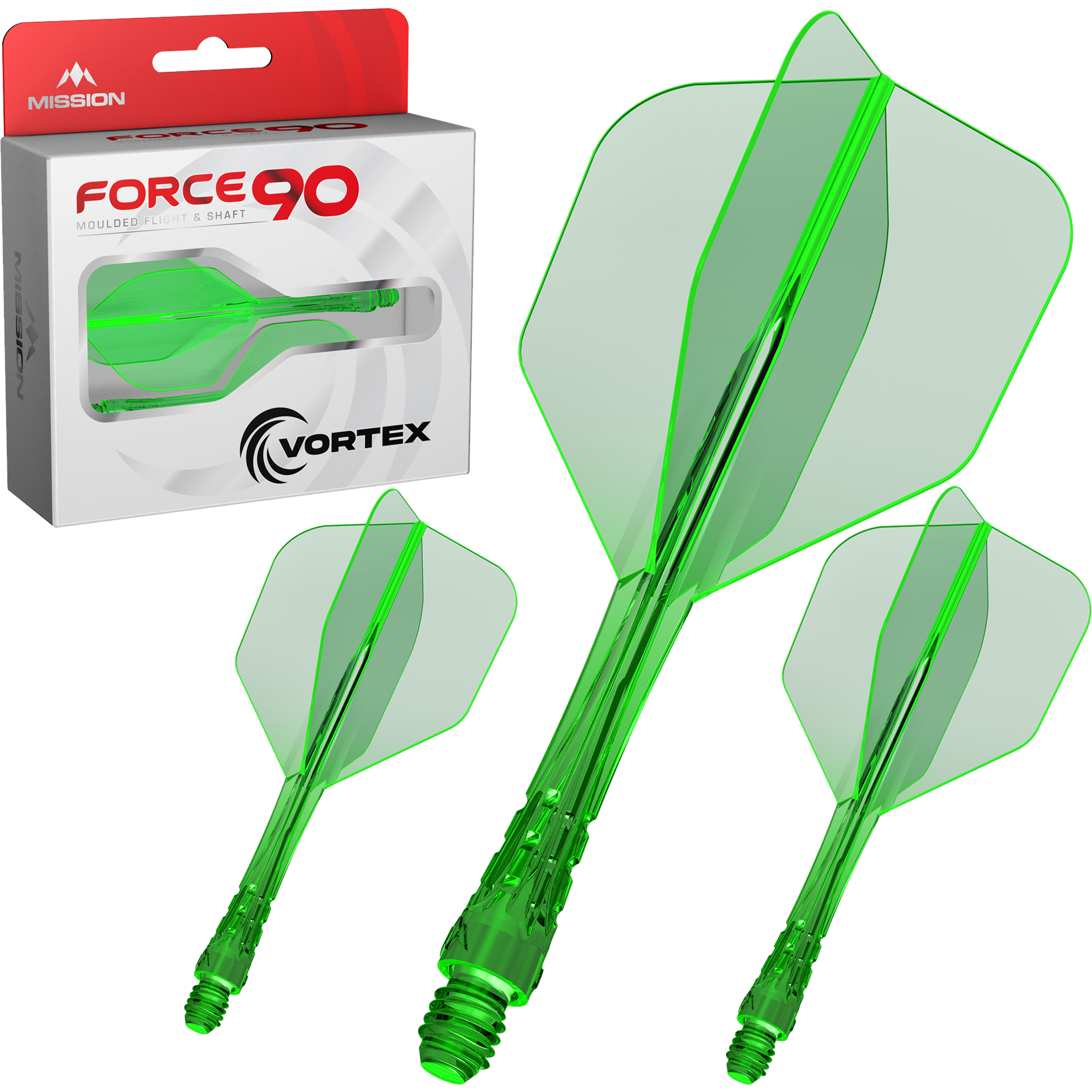 Mission - Force 90 Vortex Grün Transparent - No6 Mission - Force 90 Vortex Grün Transparent - No6