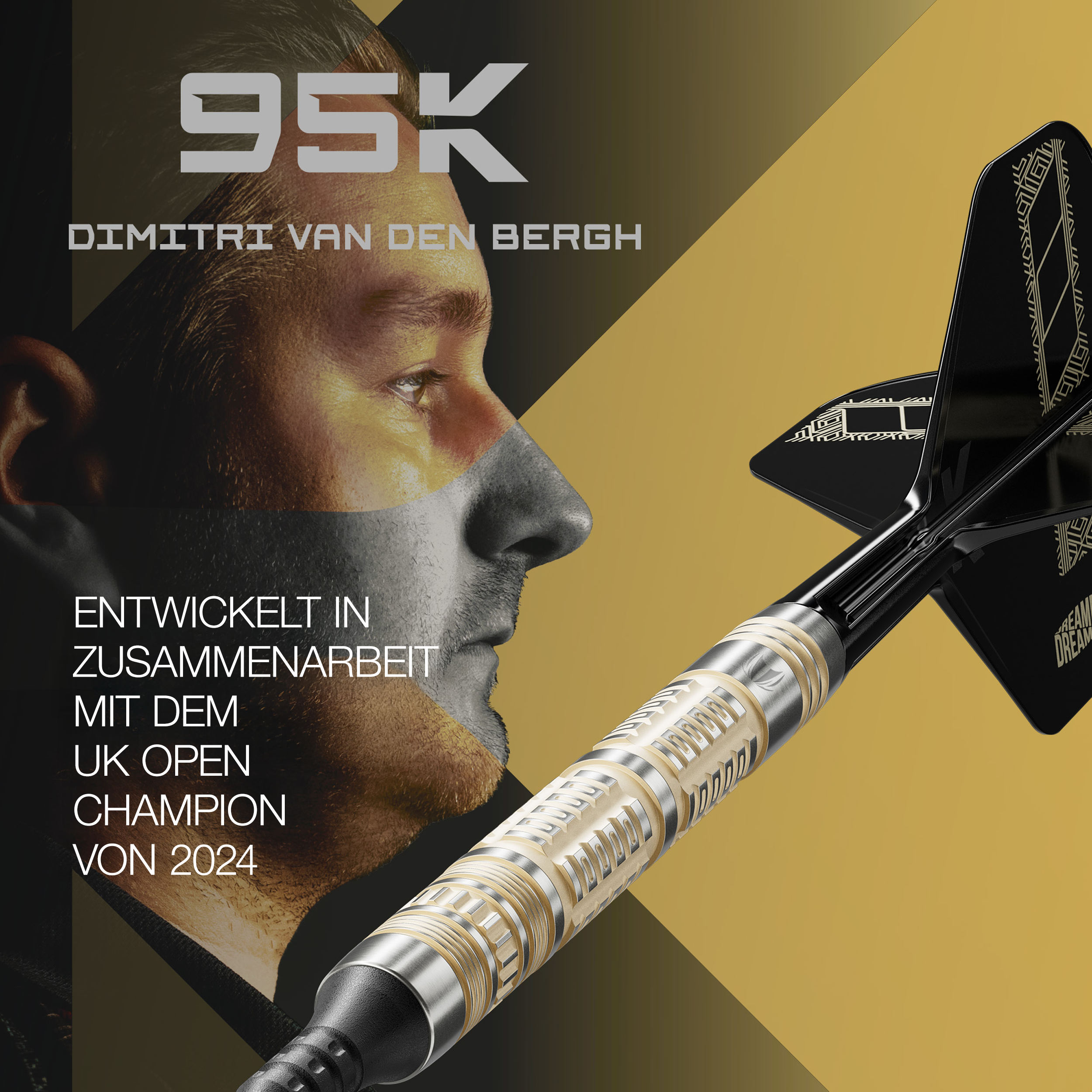 Target - 95K - Dimitri van den Bergh - Softdart