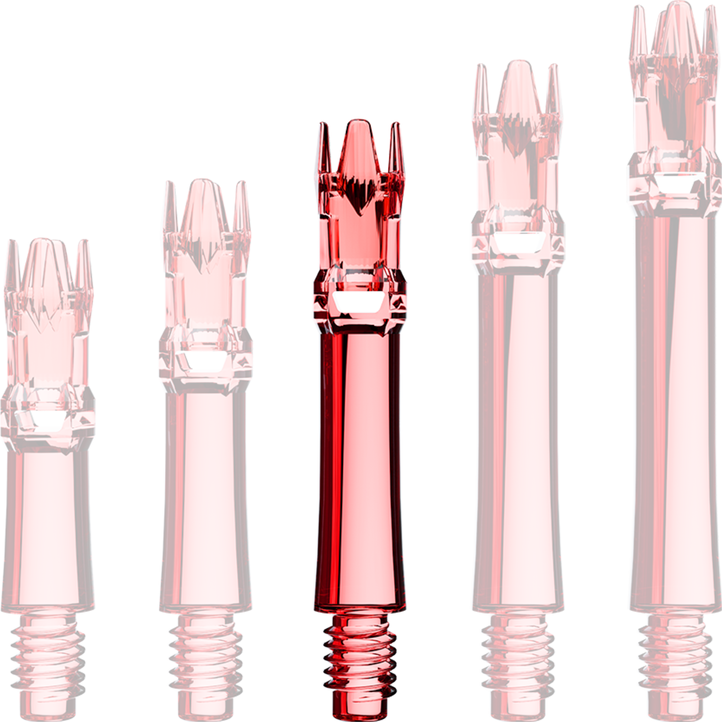 L-Style - L-System Shaft - Clear Red L-Style - L-System Shaft - Clear Red