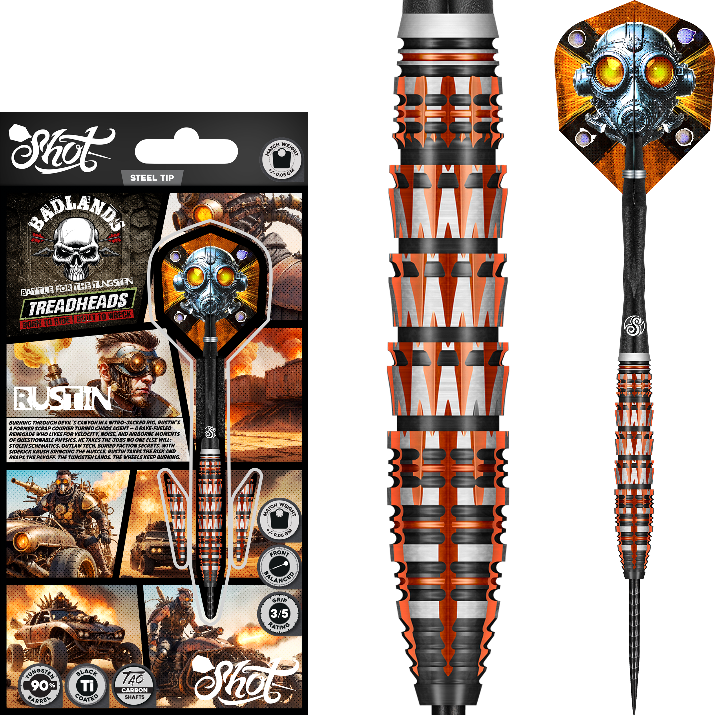 Shot - Badlands Rustin - Steeldart