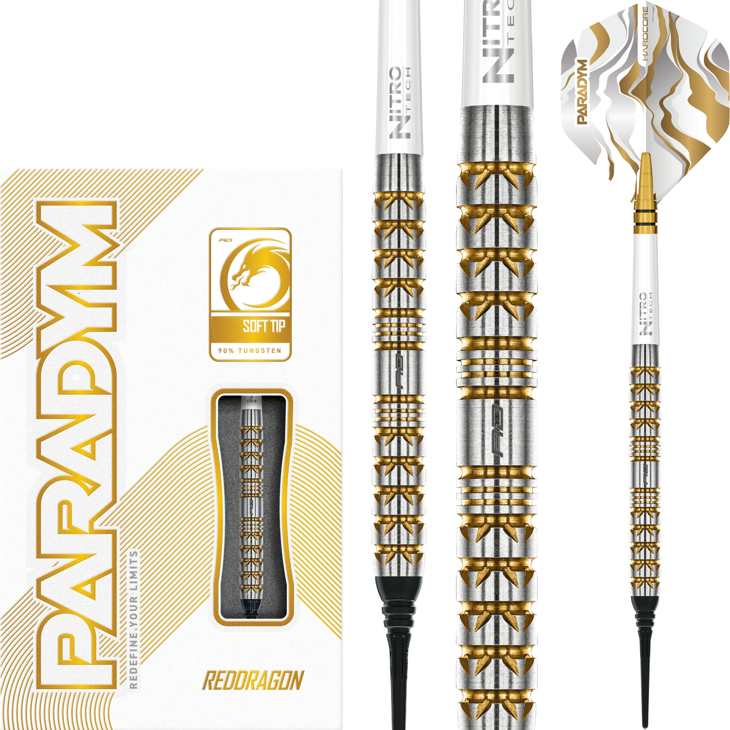 Red Dragon - Paradym Gold Parallel - Softdart