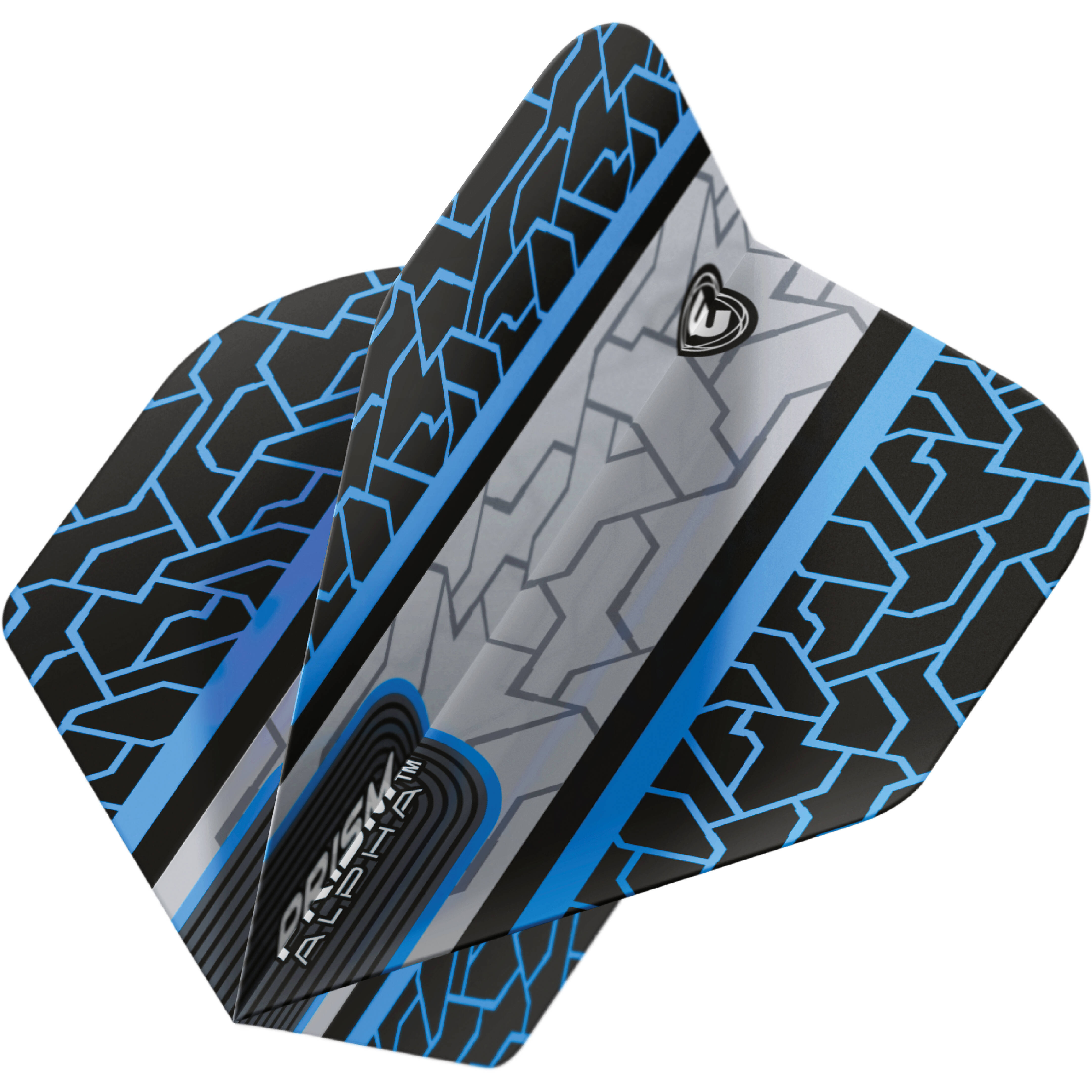Winmau-Prism-Alpha-Circuit-Flight-Standard-Blau-Dynamisch Winmau - Prism Alpha Circuit Flight - Standard