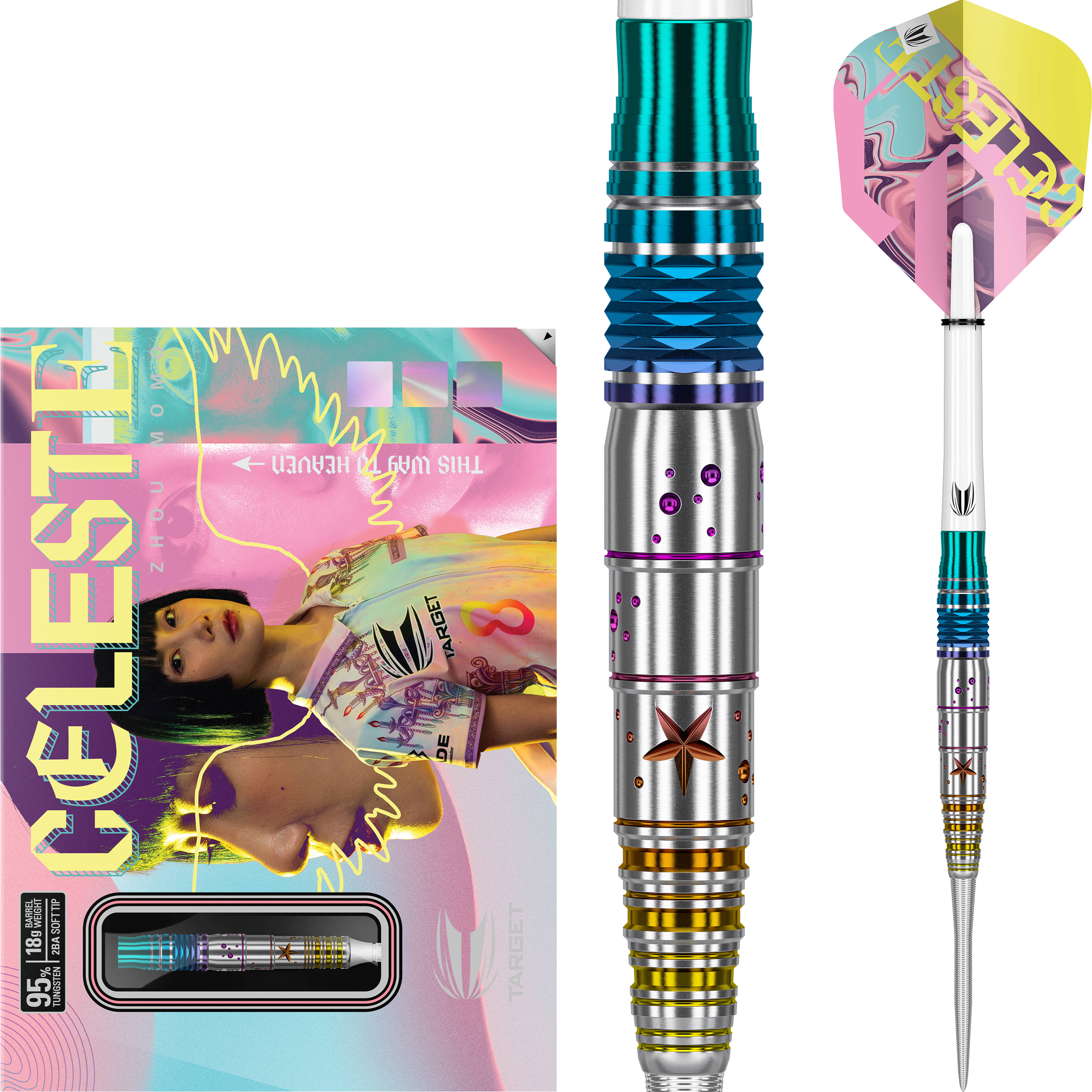 Target-Zhou-Momo-Steeldart-Collage Target Japan - Zhou Momo - Steeldart