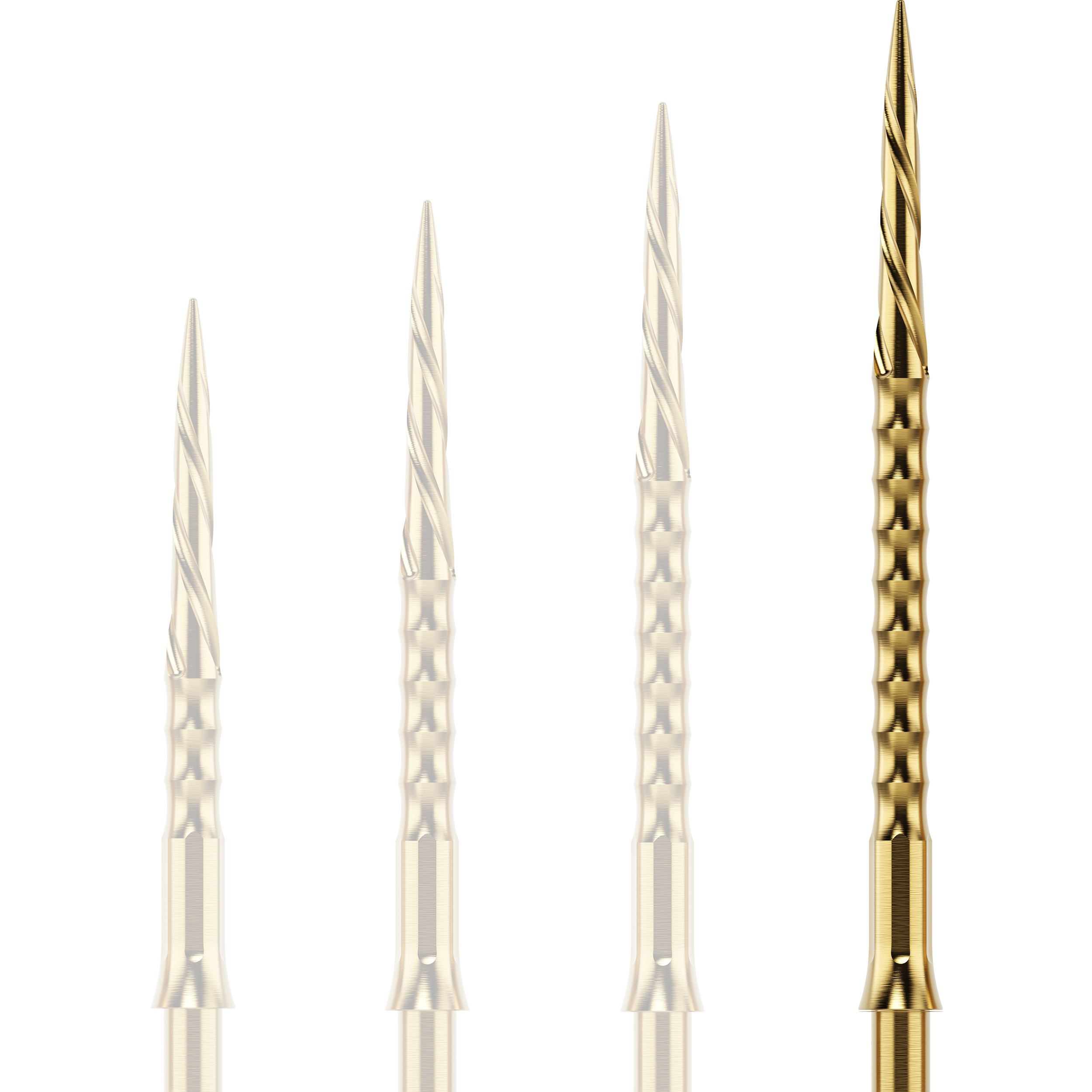 Caliburn - EVO Spiro No Lip - Gold Caliburn - EVO Spiro No Lip - Gold